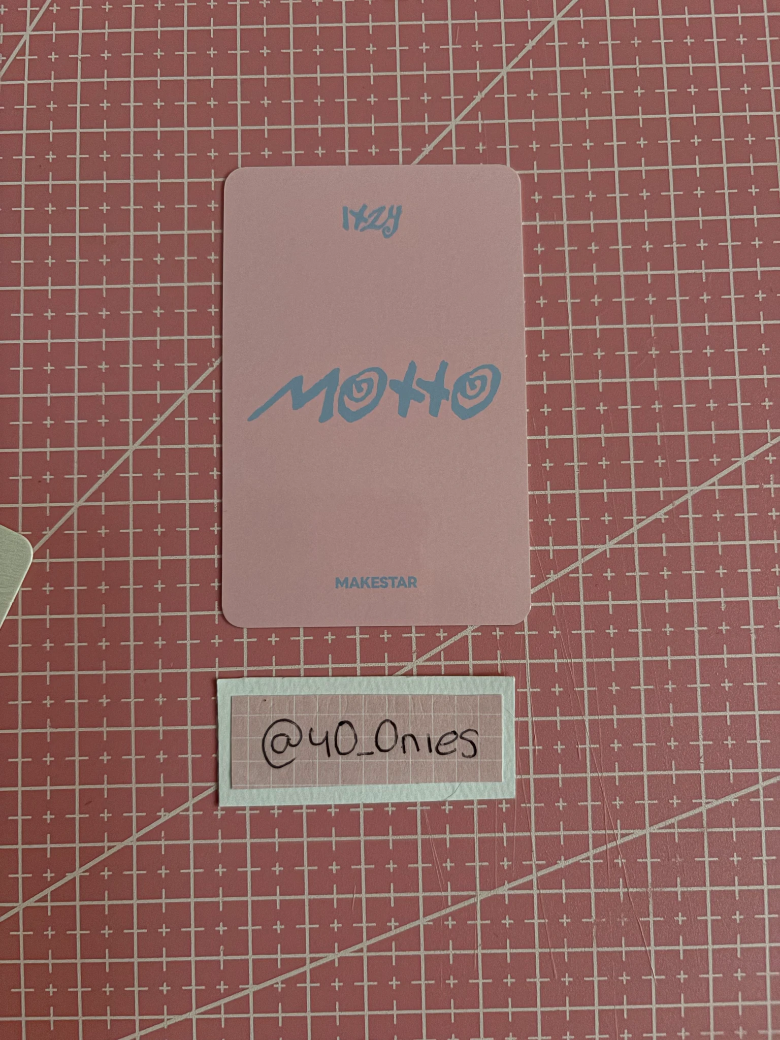 ITZY Chaeryeong ITZY - Chaeryeong - Motto Album makestar video call (fancall) round 8 listing photo 2