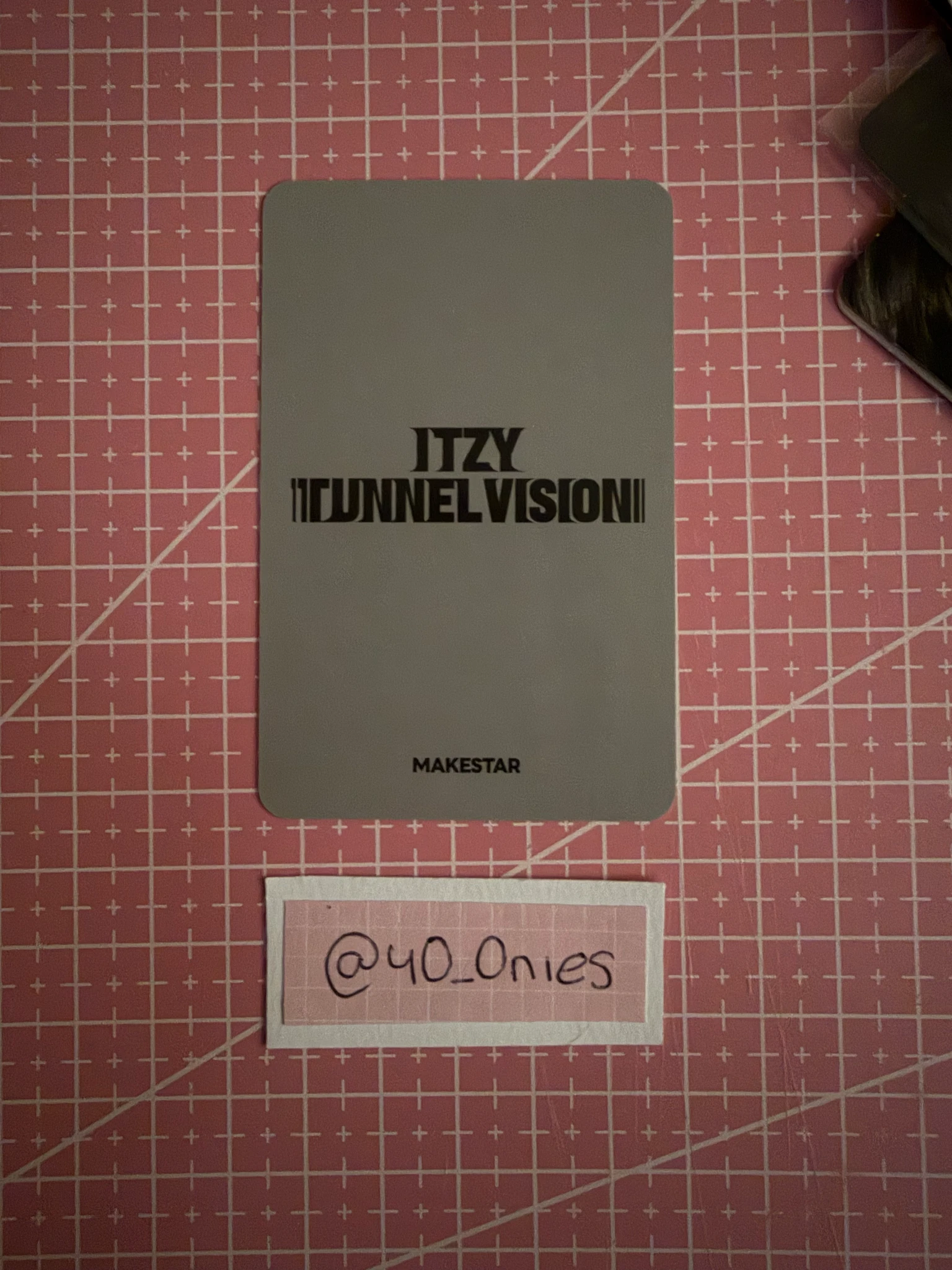 ITZY Yeji ITZY - Yeji - TUNNEL VISION Album makestar offline special event listing photo 2