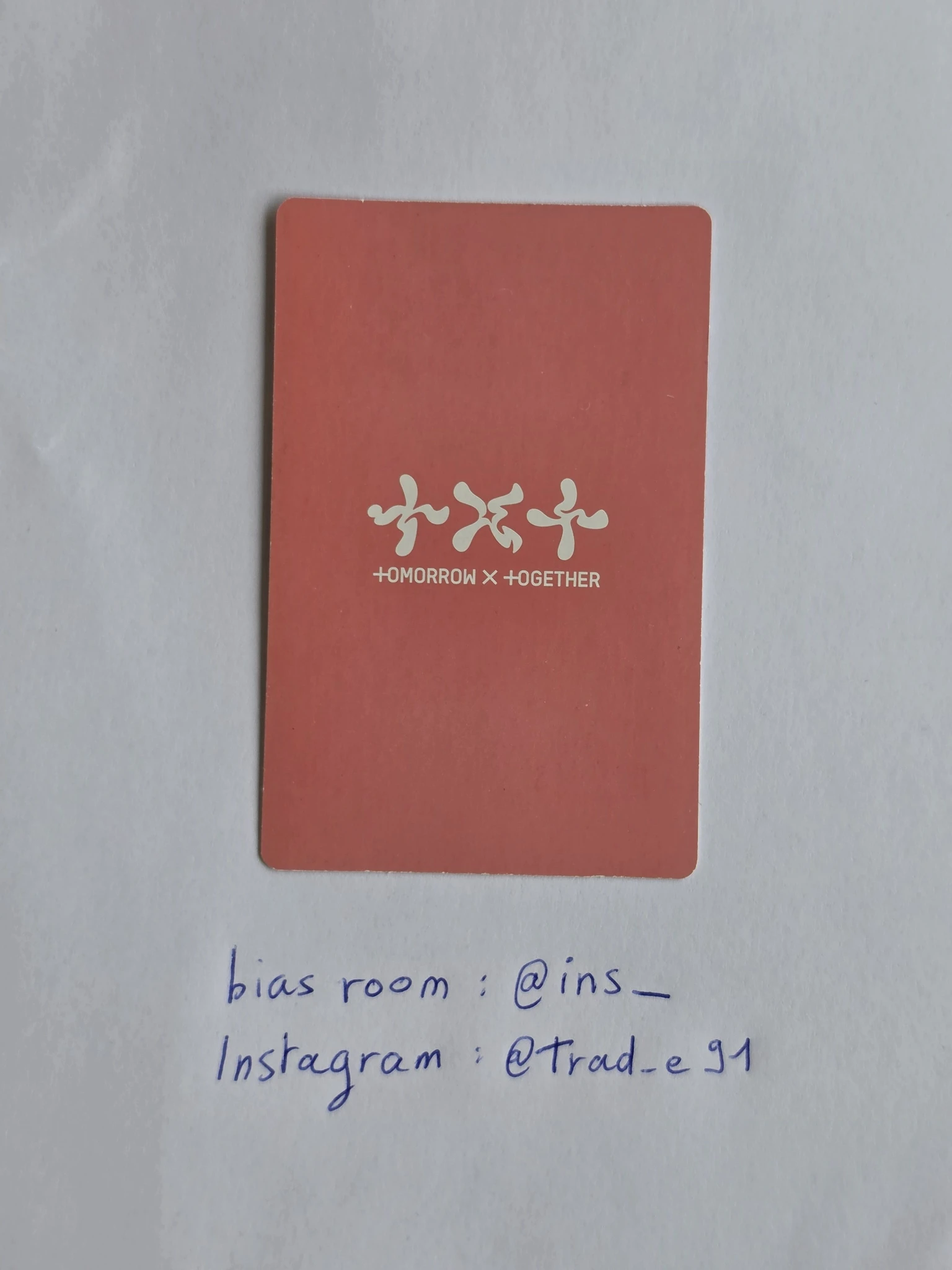 TOMORROW X TOGETHER Soobin TOMORROW X TOGETHER - Soobin - The Name Chapter: Temptation Album album photocard nightmare ver. listing photo 2