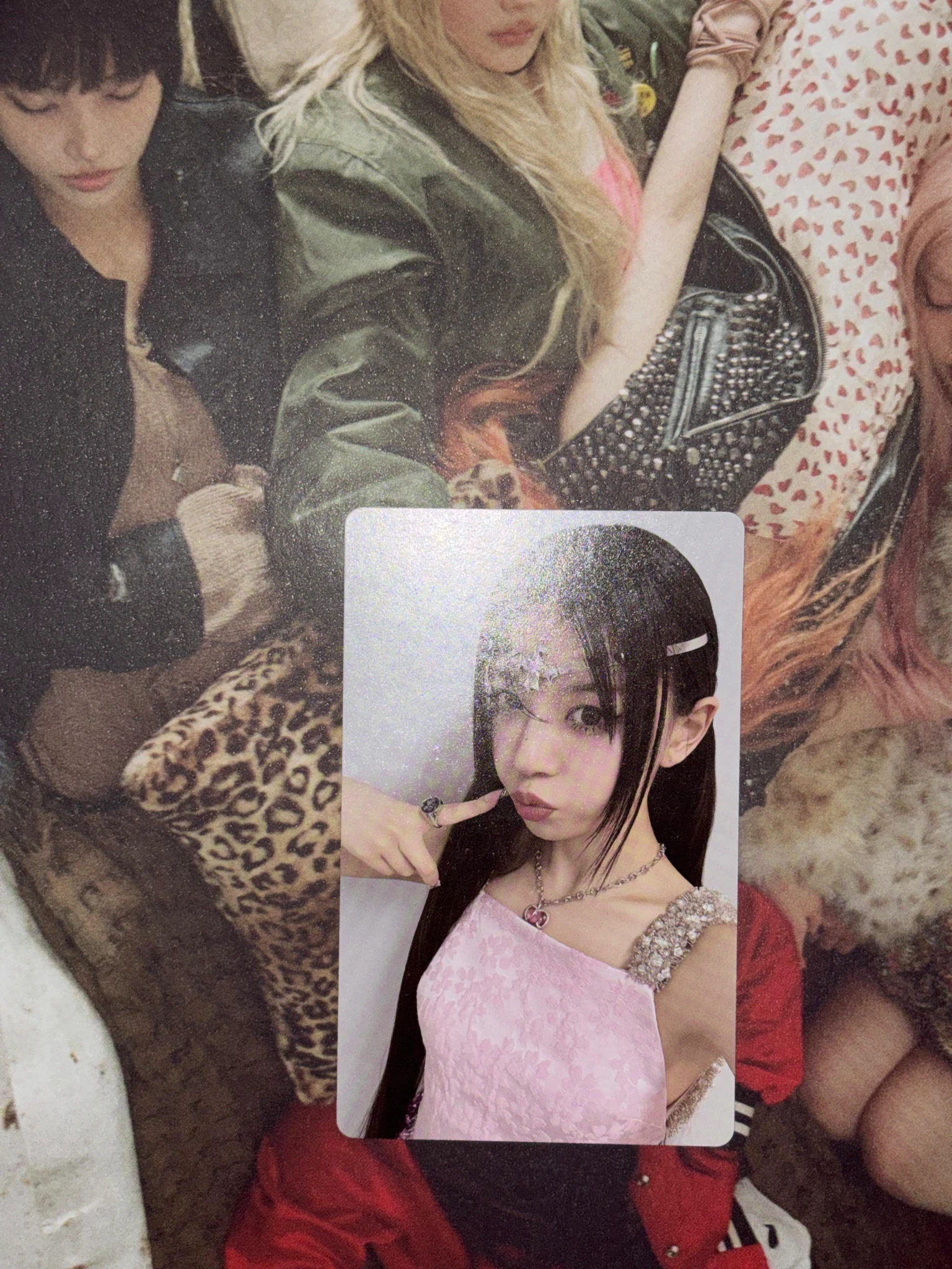 ILLIT Moka ILLIT - MOKA - bomb Album weverse albums ver. photocard set album photocard listing photo 2