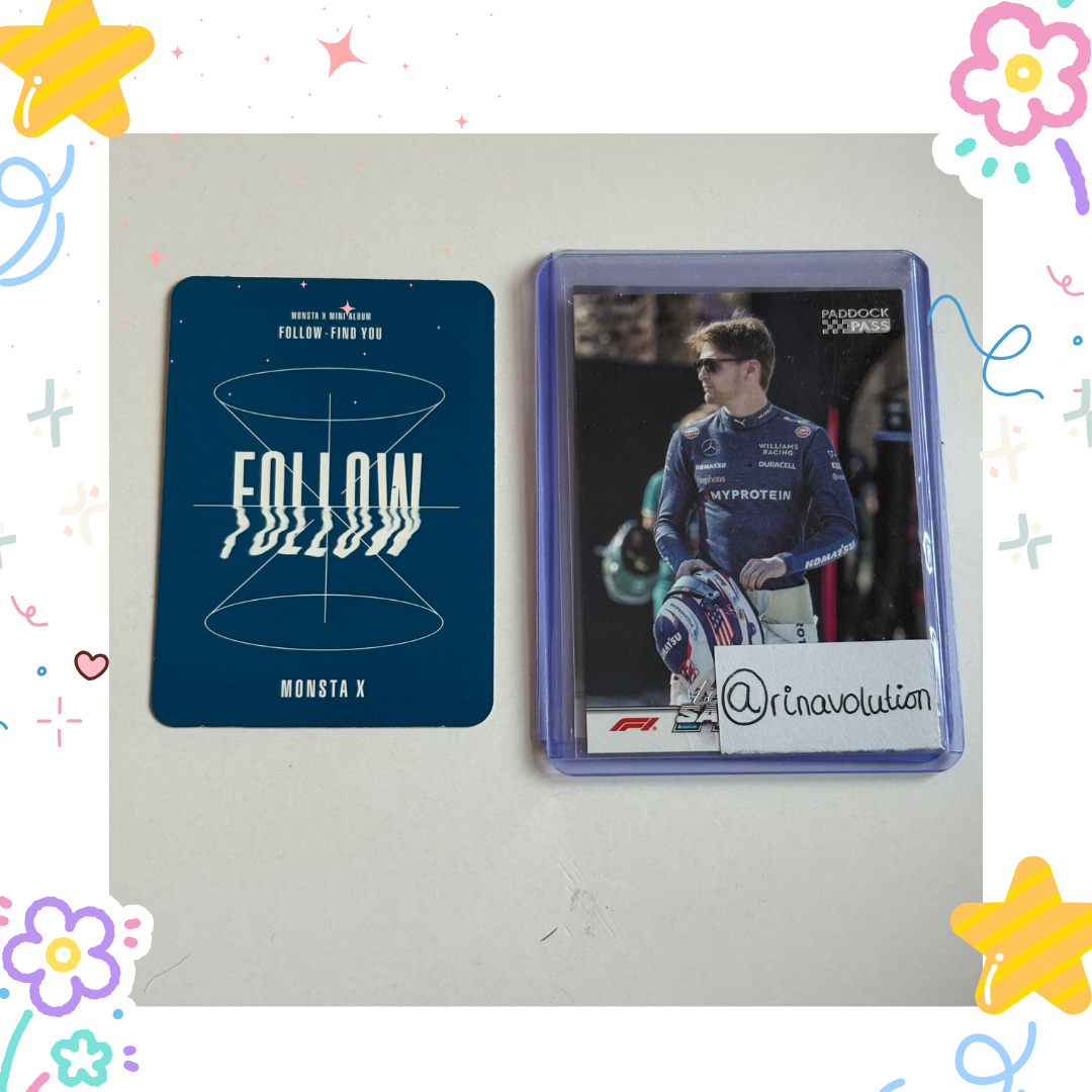 MONSTA X Hyungwon MONSTA X - Hyungwon - Follow - Find You Album album photocard version 3 listing photo 2