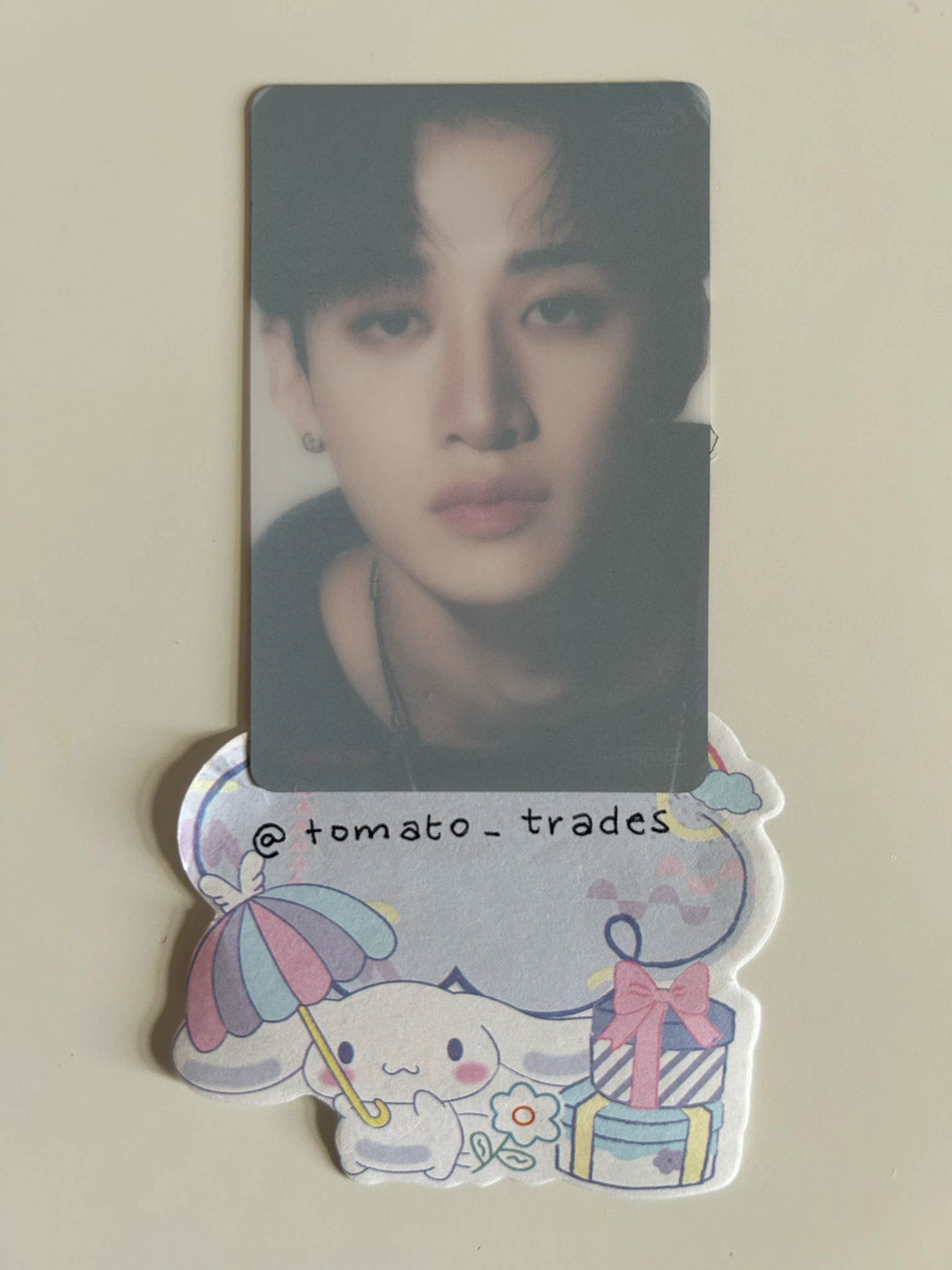 Stray Kids Bang Chan Stray Kids - Bang Chan - Social Path Album tower records japan pob (pre-order benefit) transparent/translucent listing photo 2