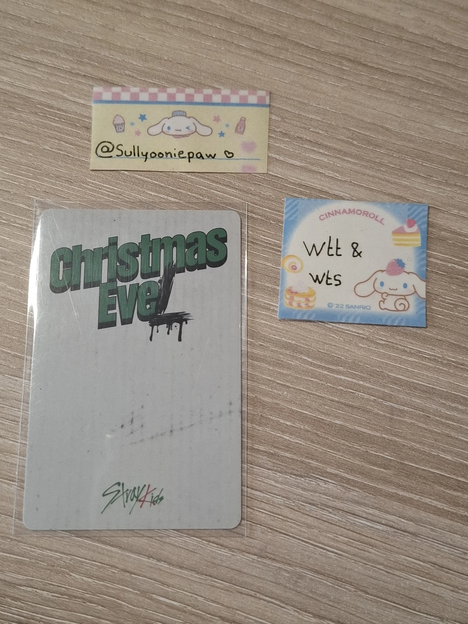 Stray Kids HAN Stray Kids - HAN - Christmas EveL Album pre-order benefit listing photo 2