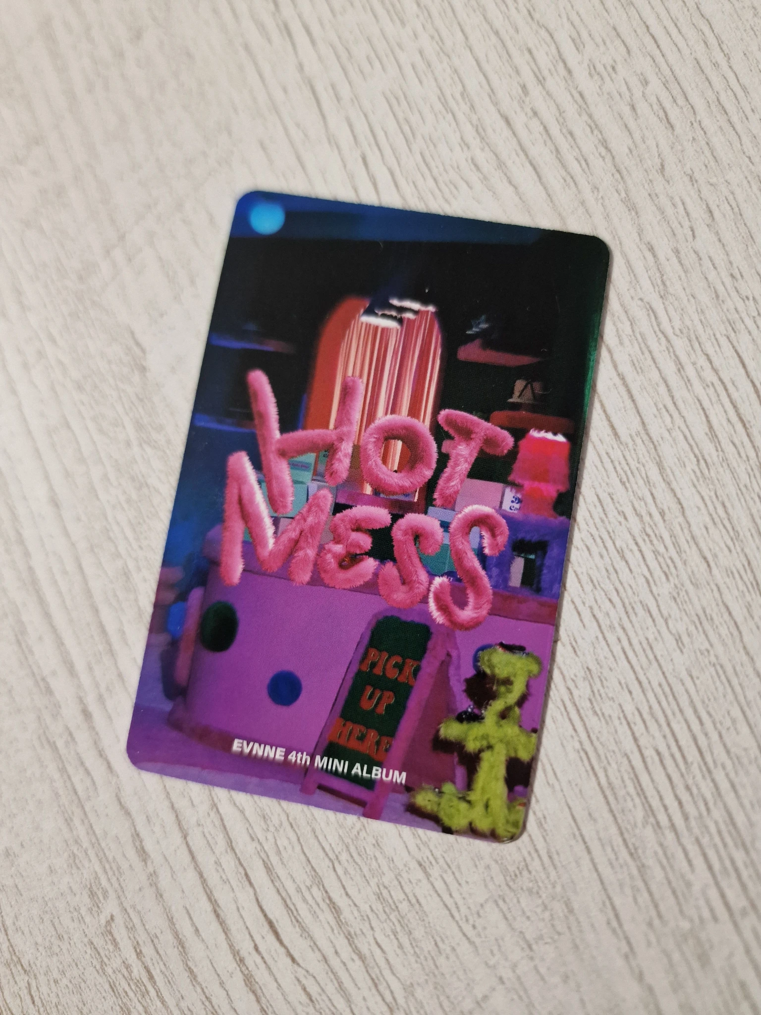 EVNNE Park Hanbin EVNNE - Park Hanbin - HOT MESS Album album photocard digipack version listing photo 2