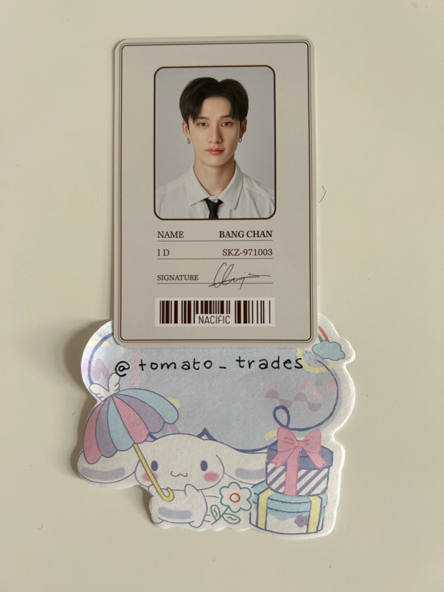 Stray Kids Bang Chan Stray Kids - Bang Chan - NACIFIC x Stray Kids Other round 22 listing photo 2