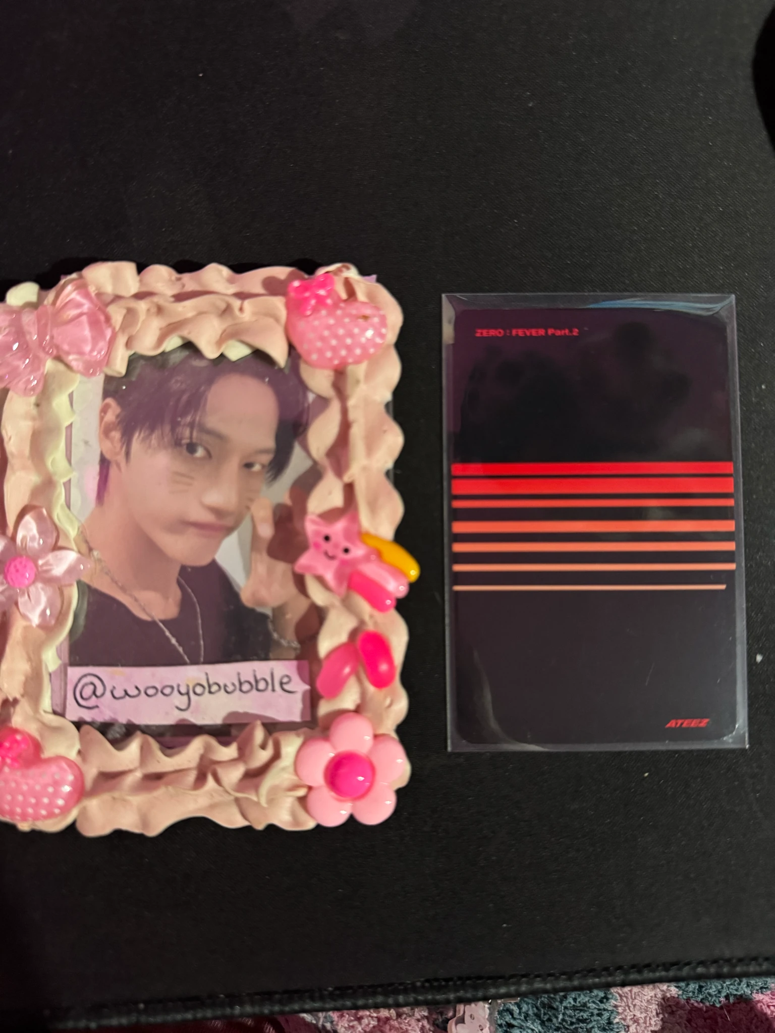ATEEZ Wooyoung ATEEZ - Wooyoung - ZERO : FEVER Part.2 Album album photocard A version listing photo 2