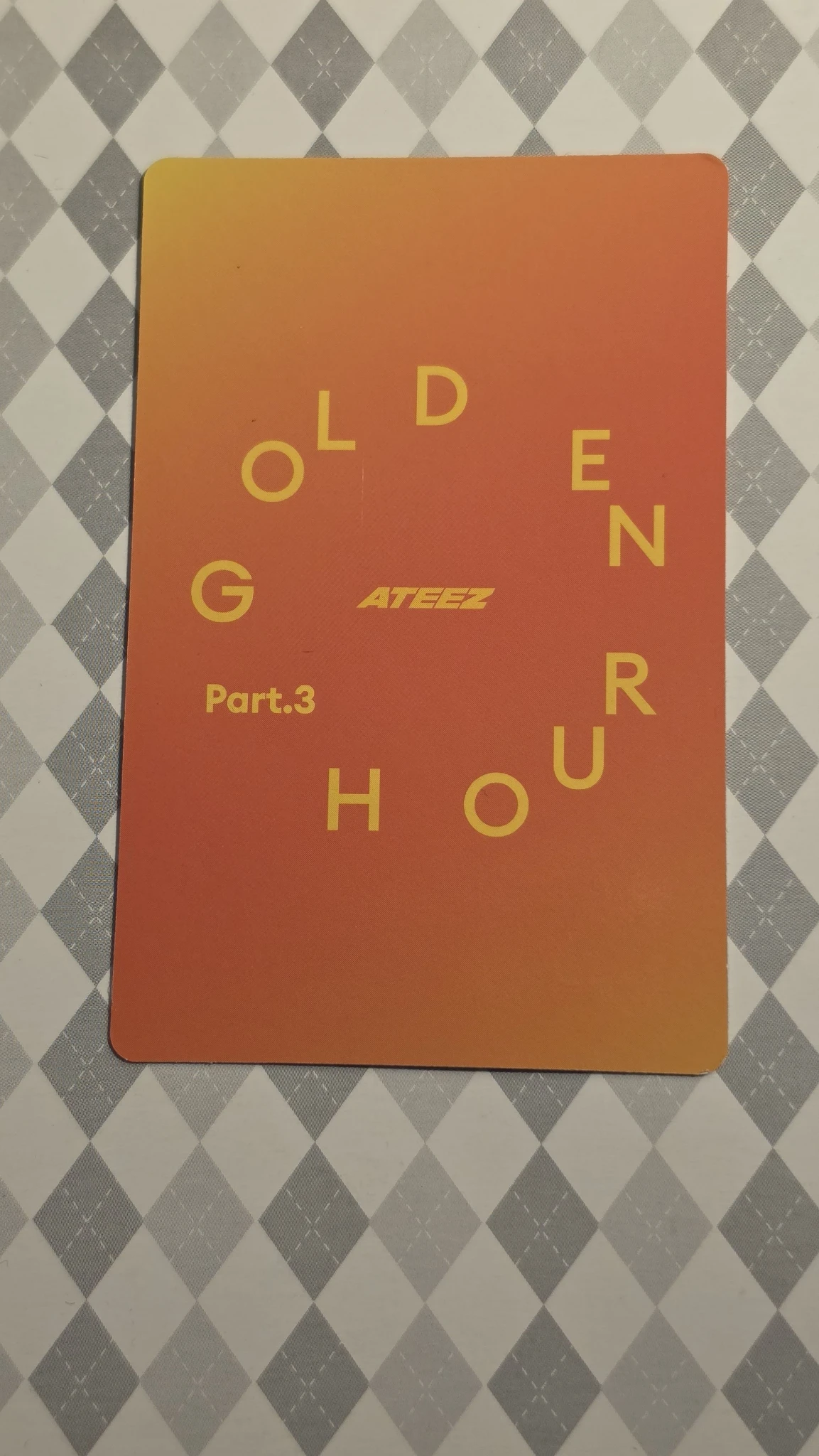 ATEEZ San ATEEZ - San - Golden Hour : Part.3 Album europe (EU) exclusive listing photo 2