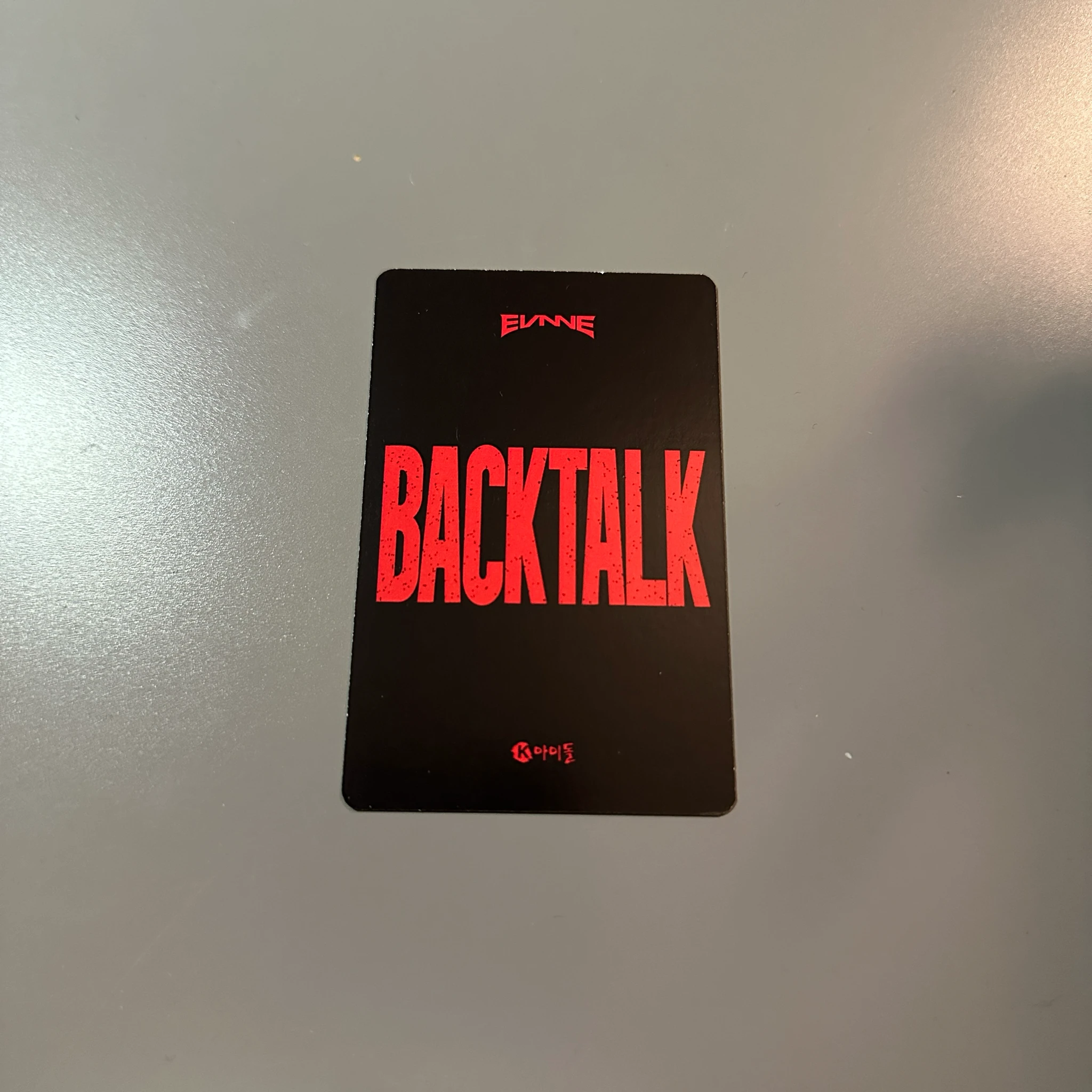 EVNNE Mun Junghyun EVNNE - Mun Junghyun - Backtalk Album k idol shop offline listing photo 2