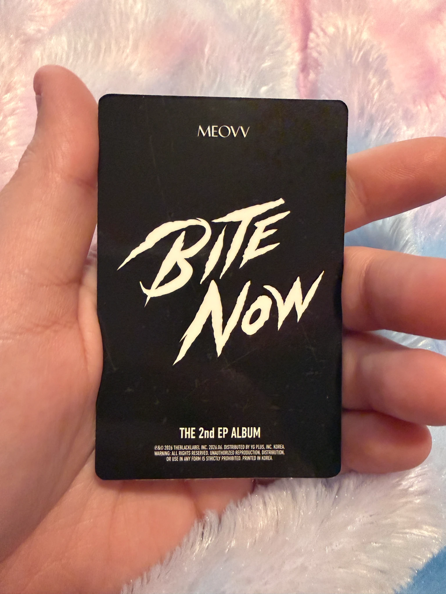 MEOVV Anna MEOVV - Anna - BITE NOW Album kpop nara US exclusive listing photo 2