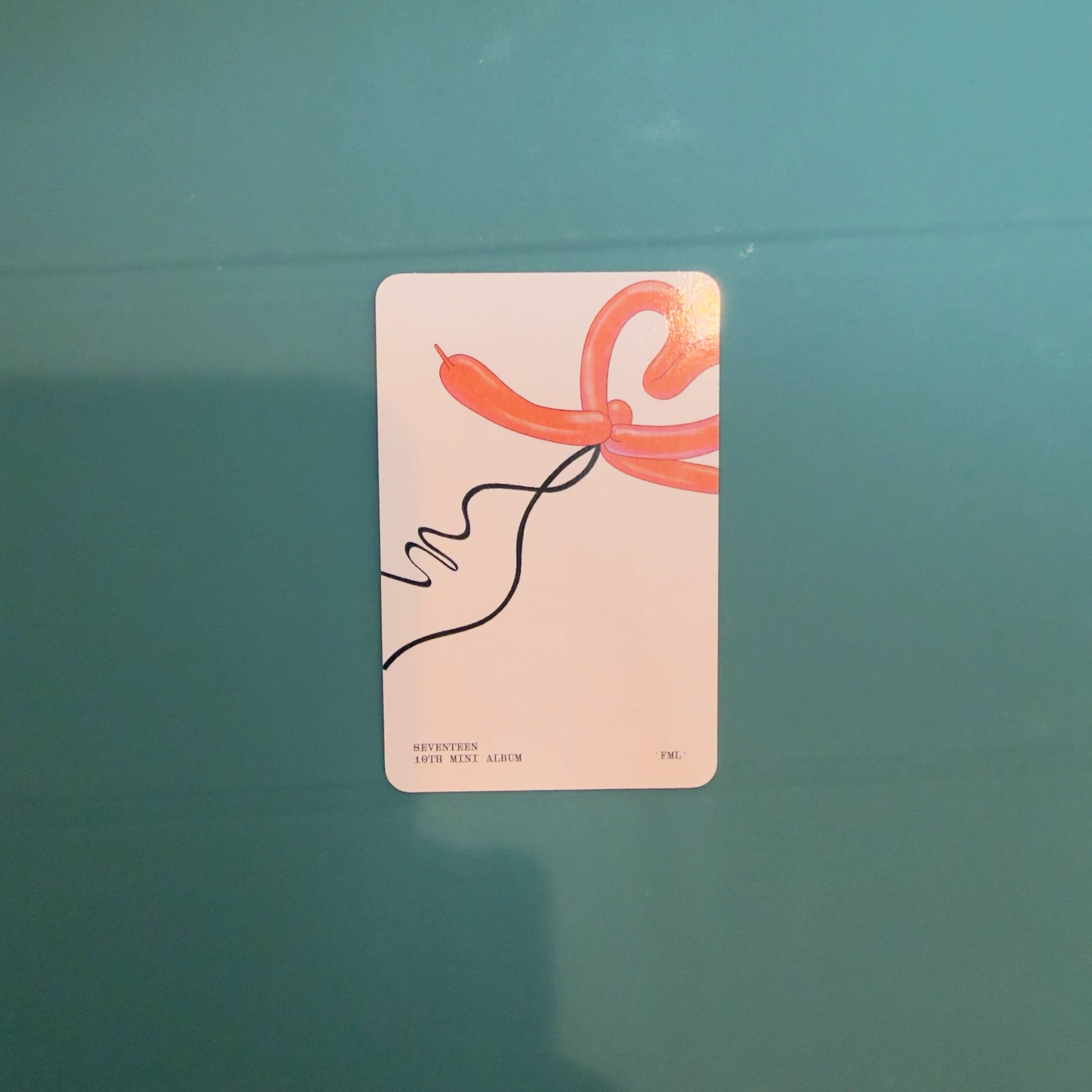 SEVENTEEN Dino SEVENTEEN - Dino - FML Album carat version album photocard listing photo 2