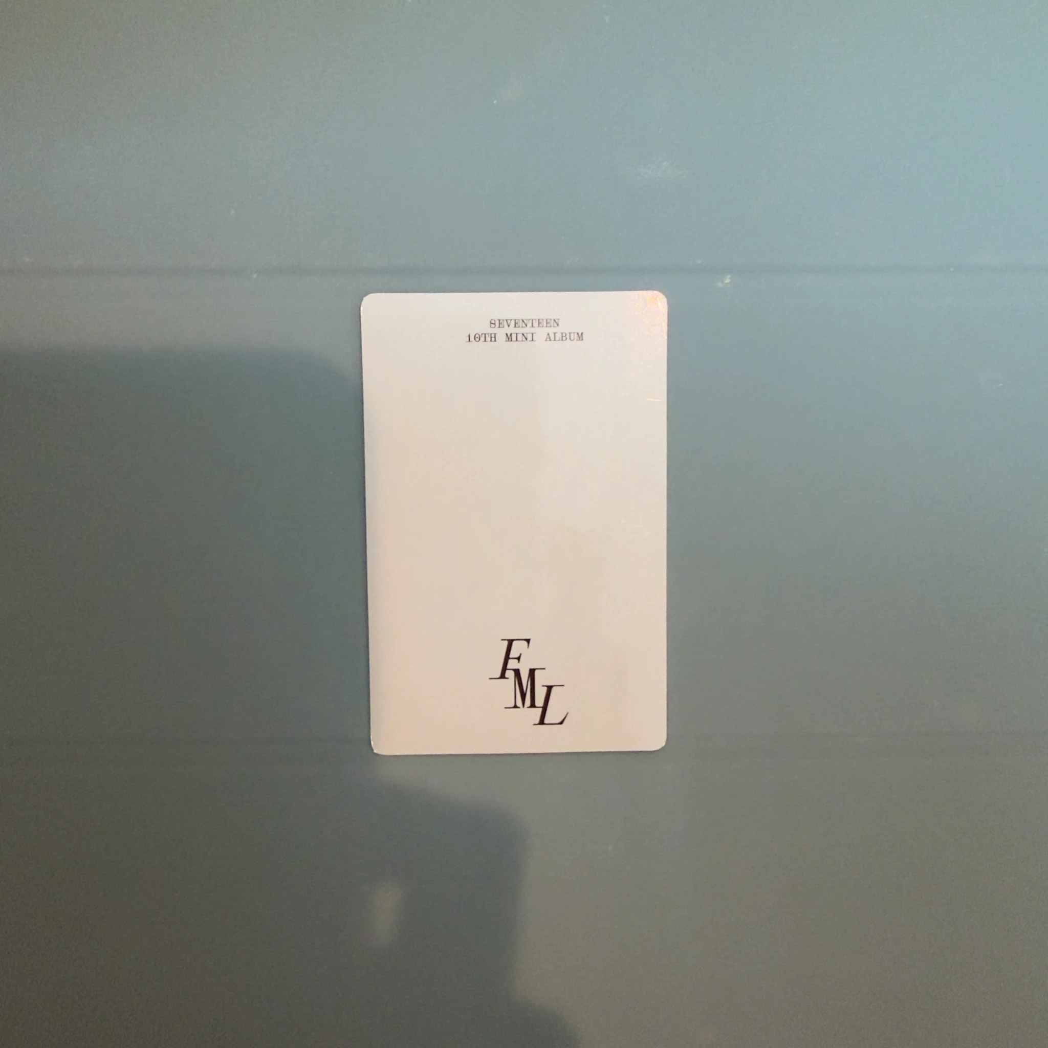 SEVENTEEN Dino SEVENTEEN - Dino - FML Album album photocard fallen misfit lost version listing photo 2