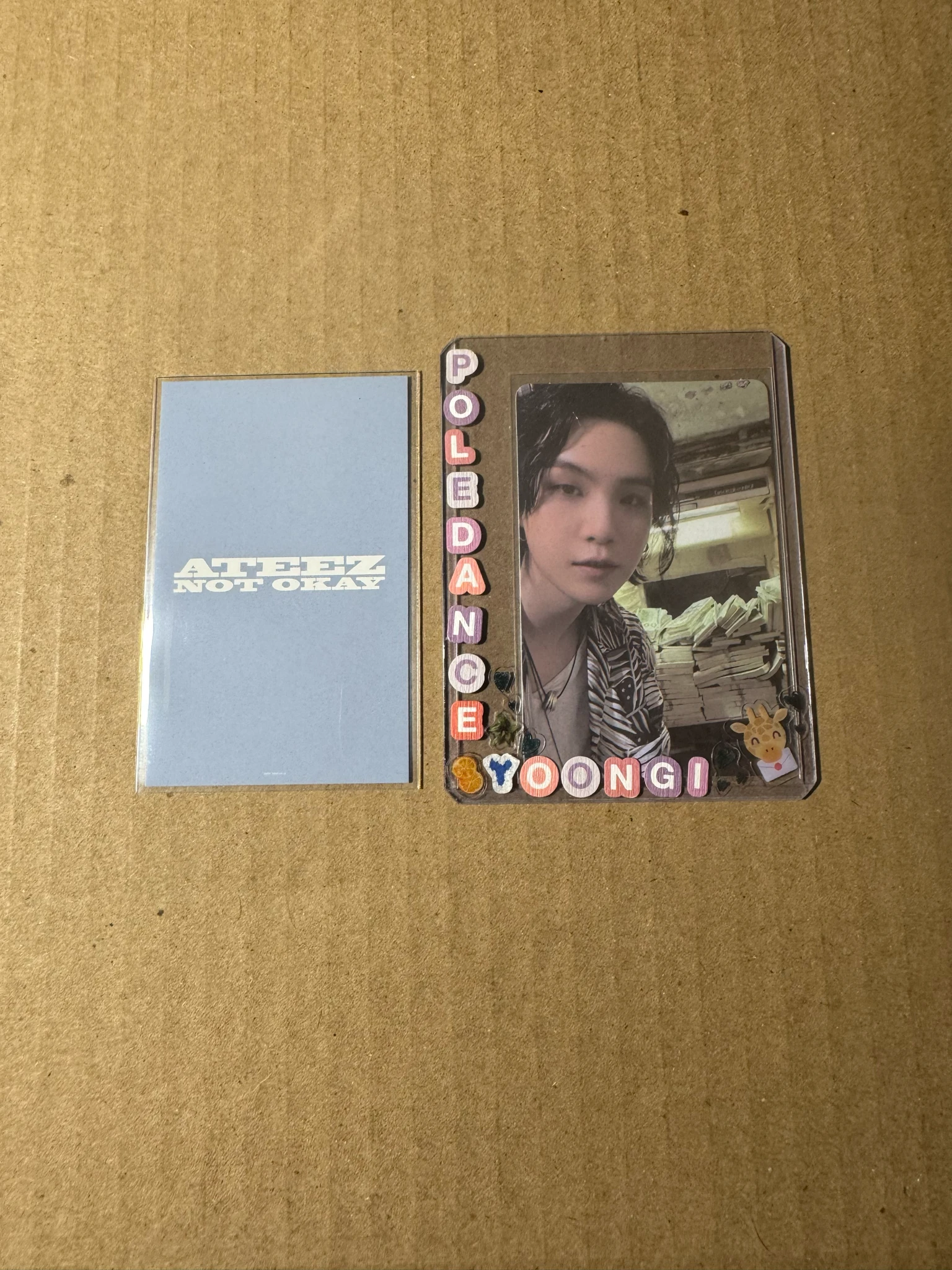 ATEEZ Hongjoong ATEEZ - Hongjoong - NOT OKAY Album pob (pre-order benefit) tower records japan listing photo 2