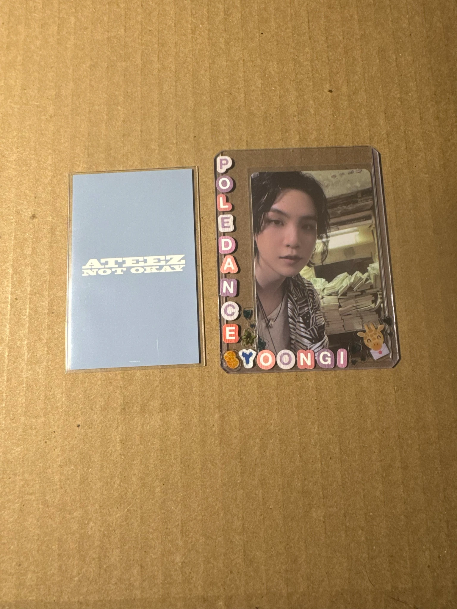 ATEEZ Mingi ATEEZ - Mingi - NOT OKAY Album tower records listing photo 2