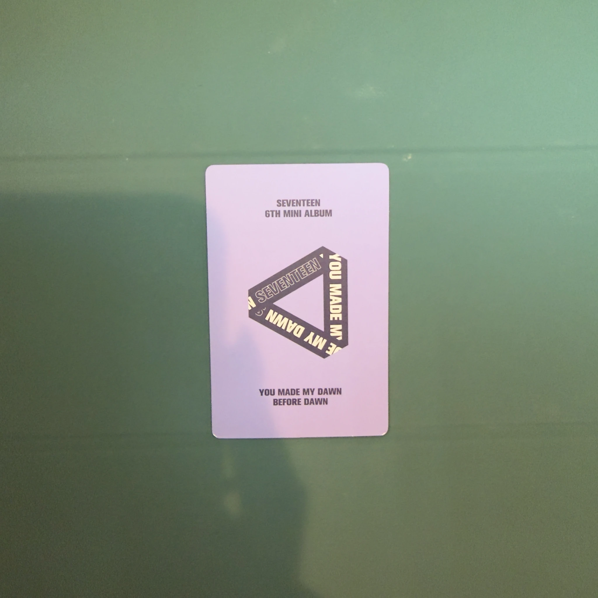 SEVENTEEN Vernon SEVENTEEN - Vernon - You Made My Dawn Album before dawn version album photocard listing photo 2