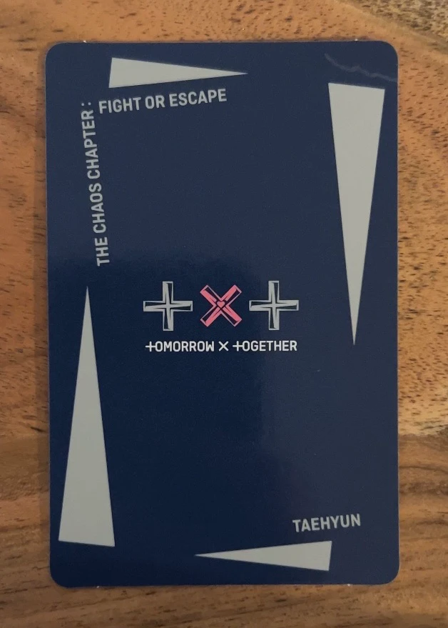 TOMORROW X TOGETHER Taehyun TOMORROW X TOGETHER - Taehyun - The Chaos Chapter: Fight or Escape Album album photocard fight together ver. listing photo 2