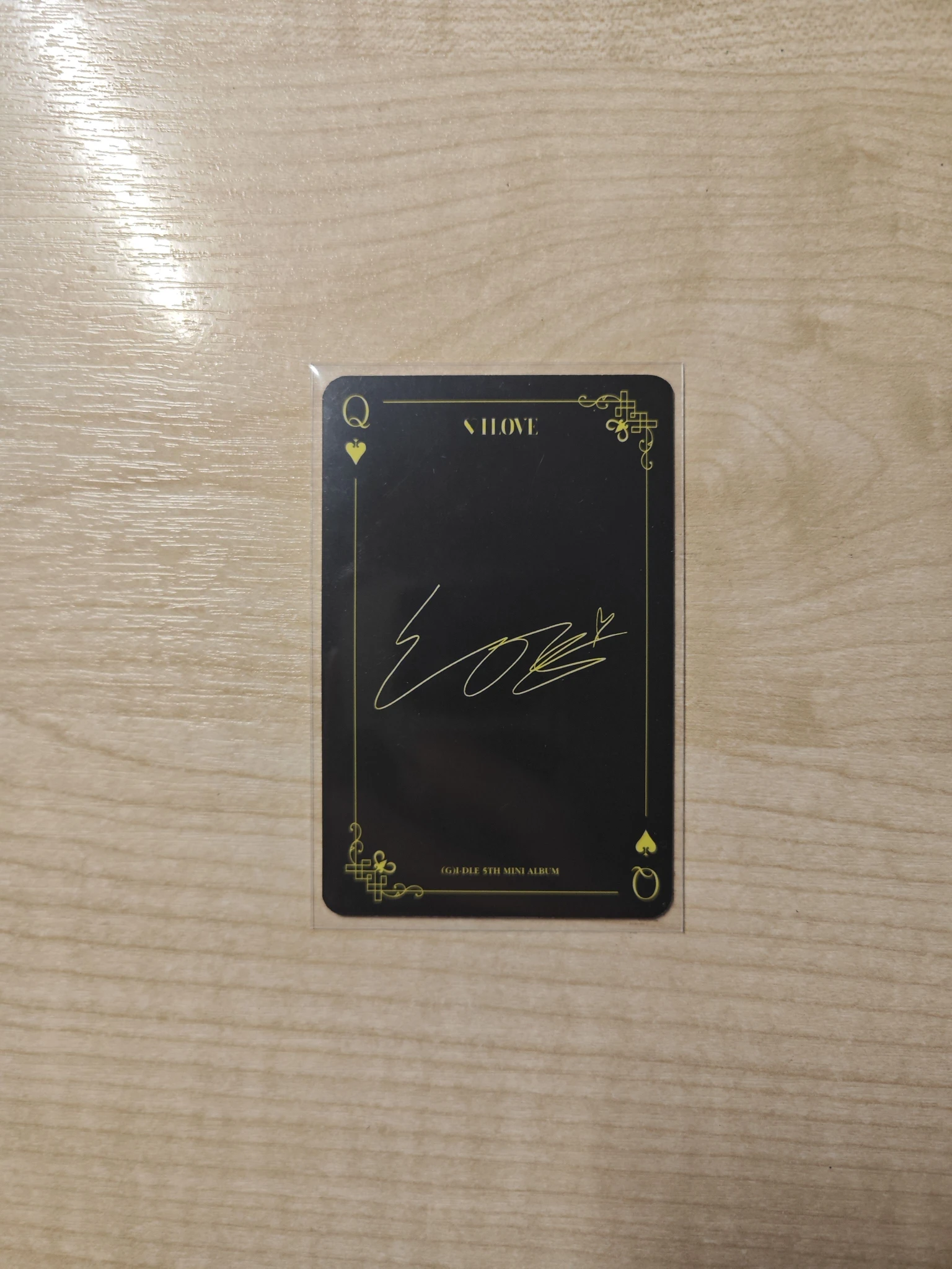 i-dle Soyeon (G)I-DLE - Miyeon - I Love Album standard version album photocard listing photo 2