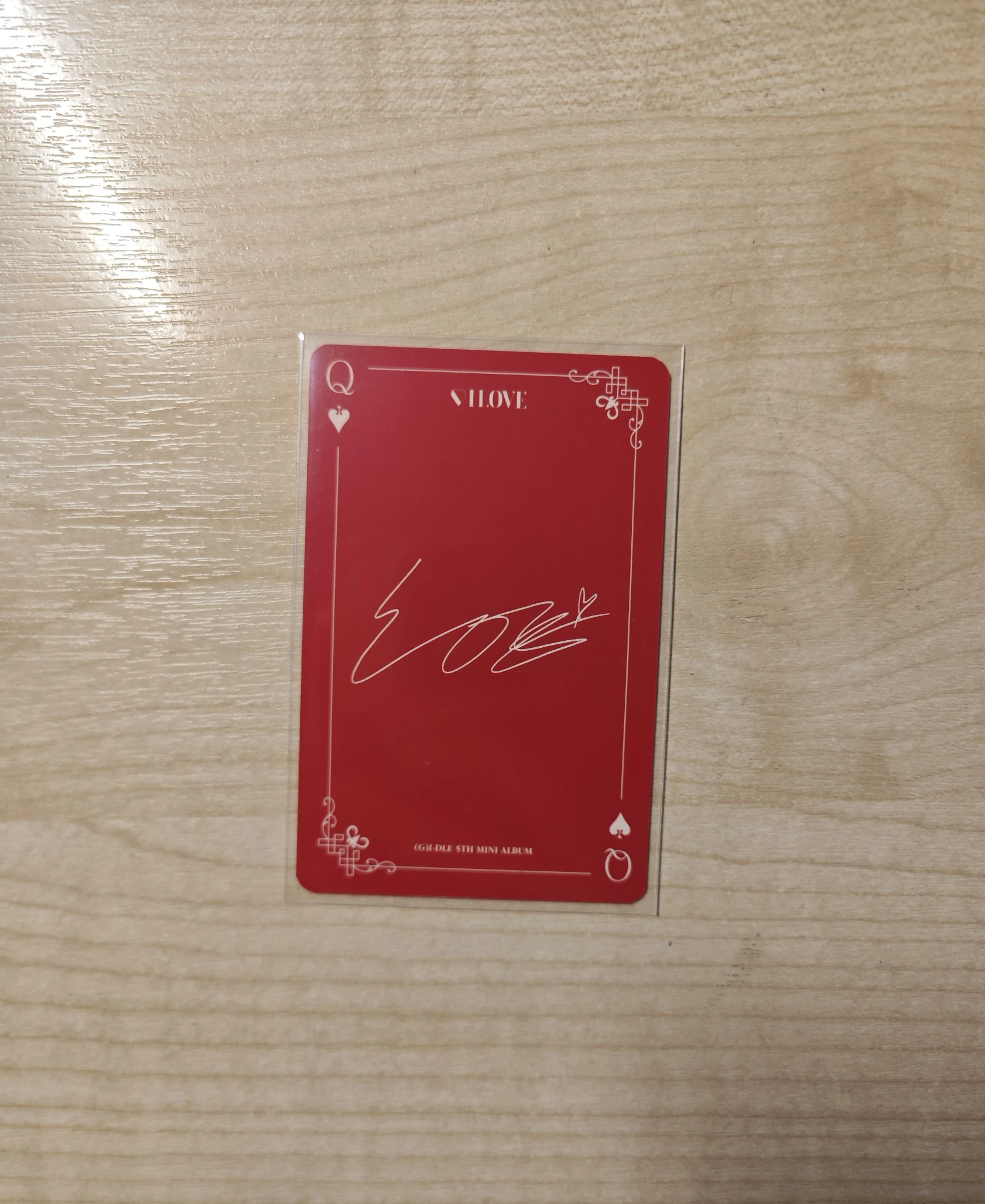 i-dle Soyeon (G)I-DLE - Minnie - I Love Album album photocard standard version listing photo 2
