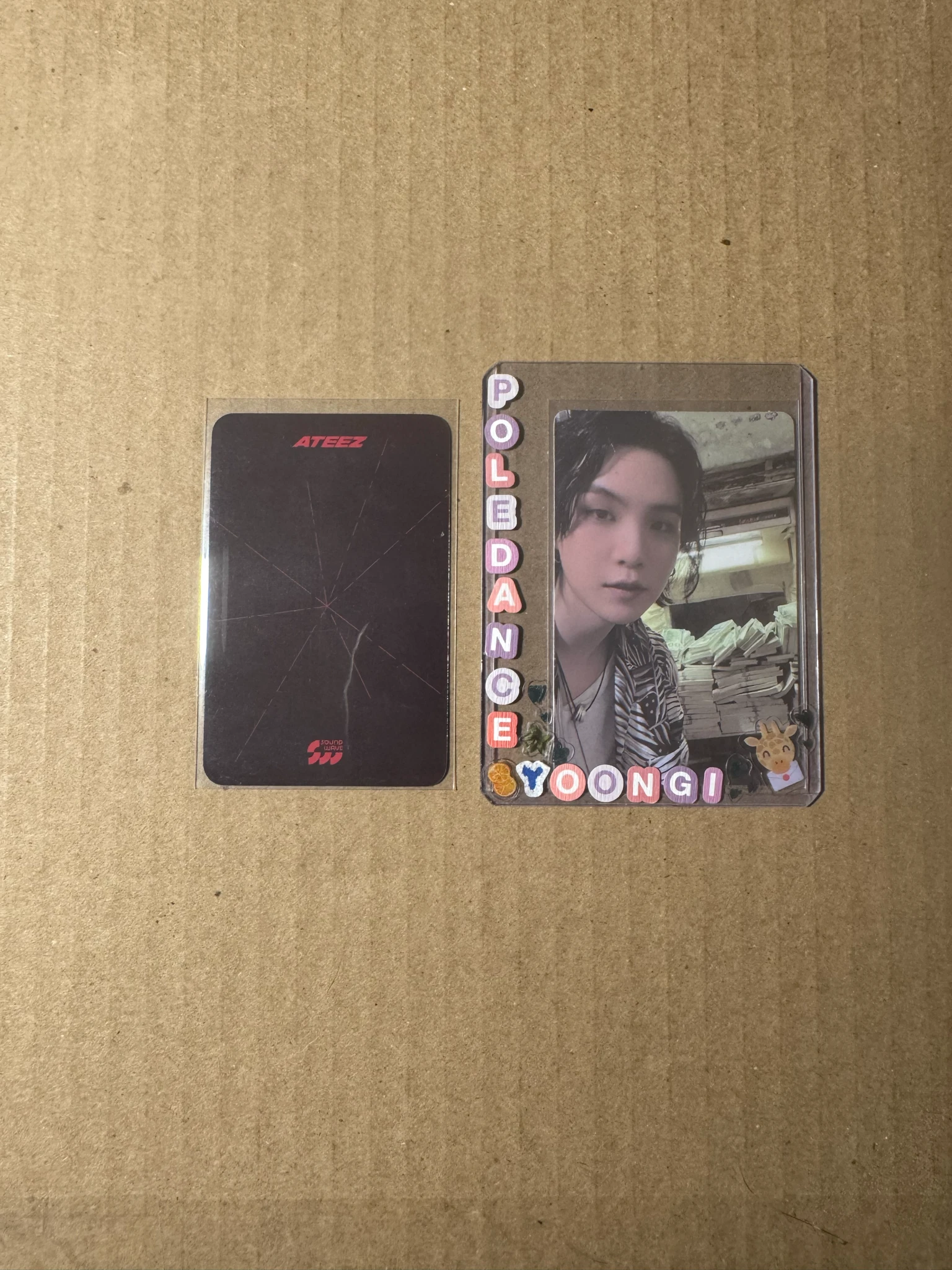 ATEEZ Hongjoong ATEEZ - Hongjoong - GOLDEN HOUR : Part.2 Album soundwave video call/fancall cafe event round 3 1:1 digipack version listing photo 2
