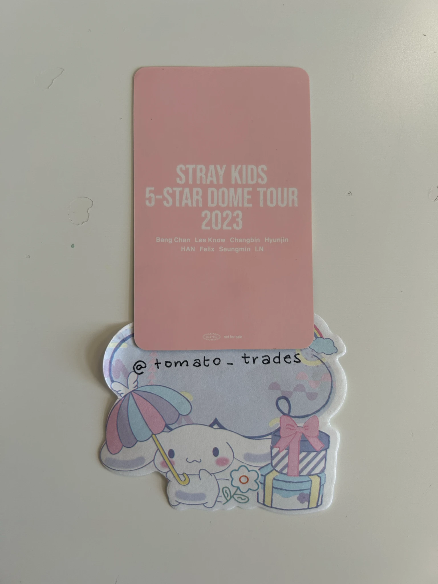 Stray Kids Felix Stray Kids - Felix - 5-Star Dome Tour 2023 Event tokyo day 1 purchase benefit venue-limited social path listing photo 2