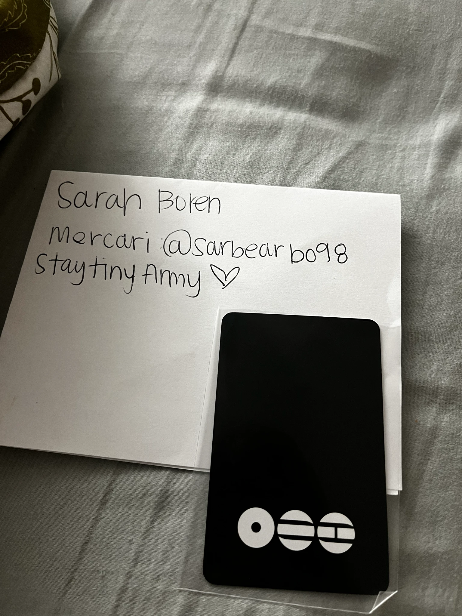BTS Jimin BTS - Jimin - Arirang Album rooted in music version album photocard photocard set listing photo 2