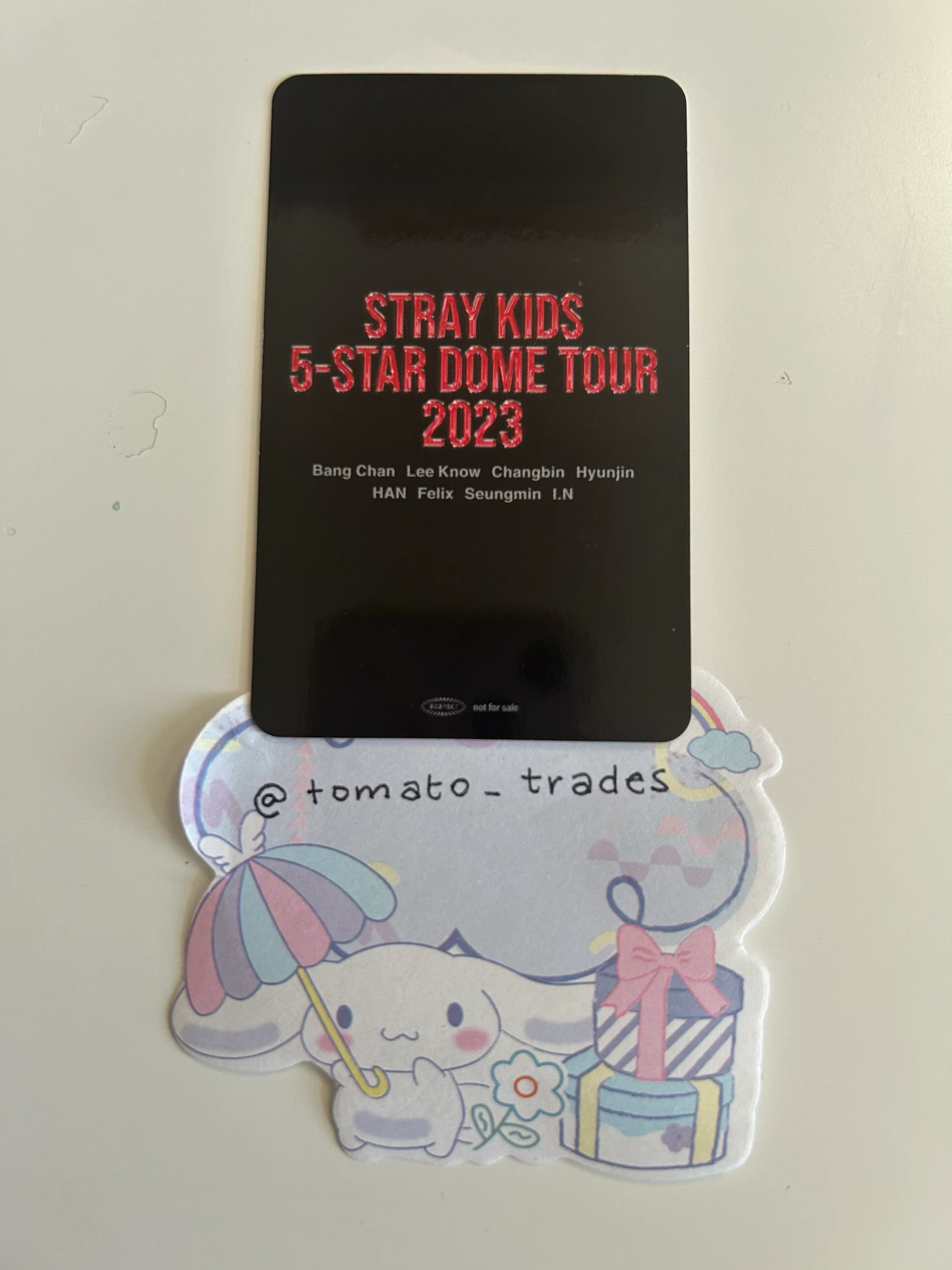 Stray Kids Seungmin Stray Kids - Seungmin - 5-Star Dome Tour 2023 Event nagoya day 2 purchase benefit venue-limited social path listing photo 2