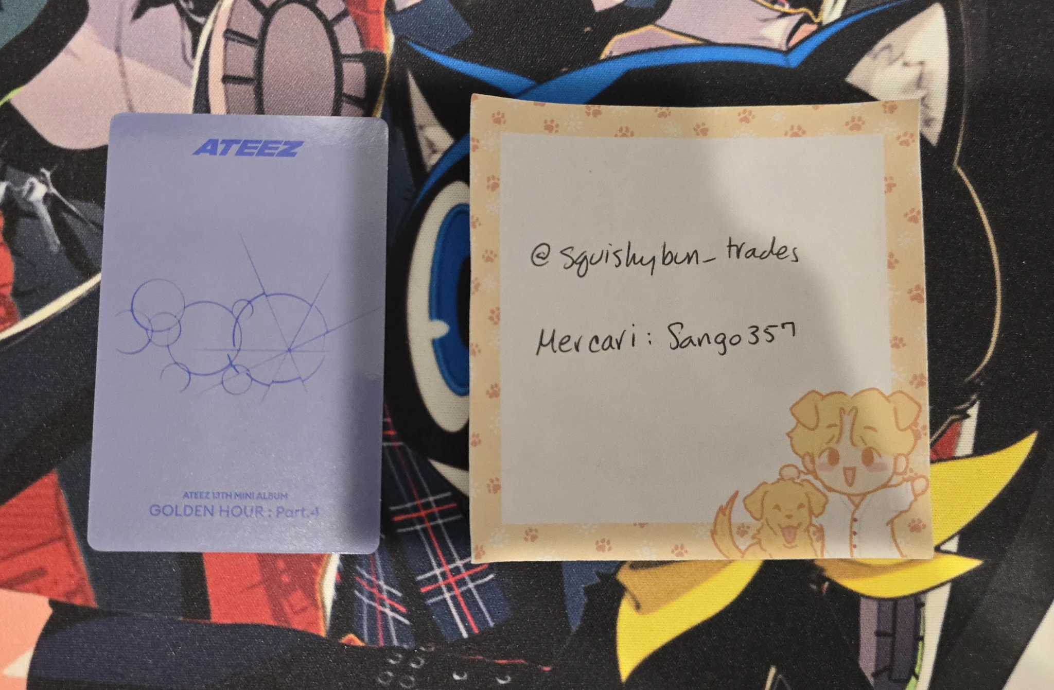 ATEEZ Yeosang ATEEZ - Yeosang - Golden Hour : Part.4 Album pob (pre-order benefit) toktoq listing photo 2