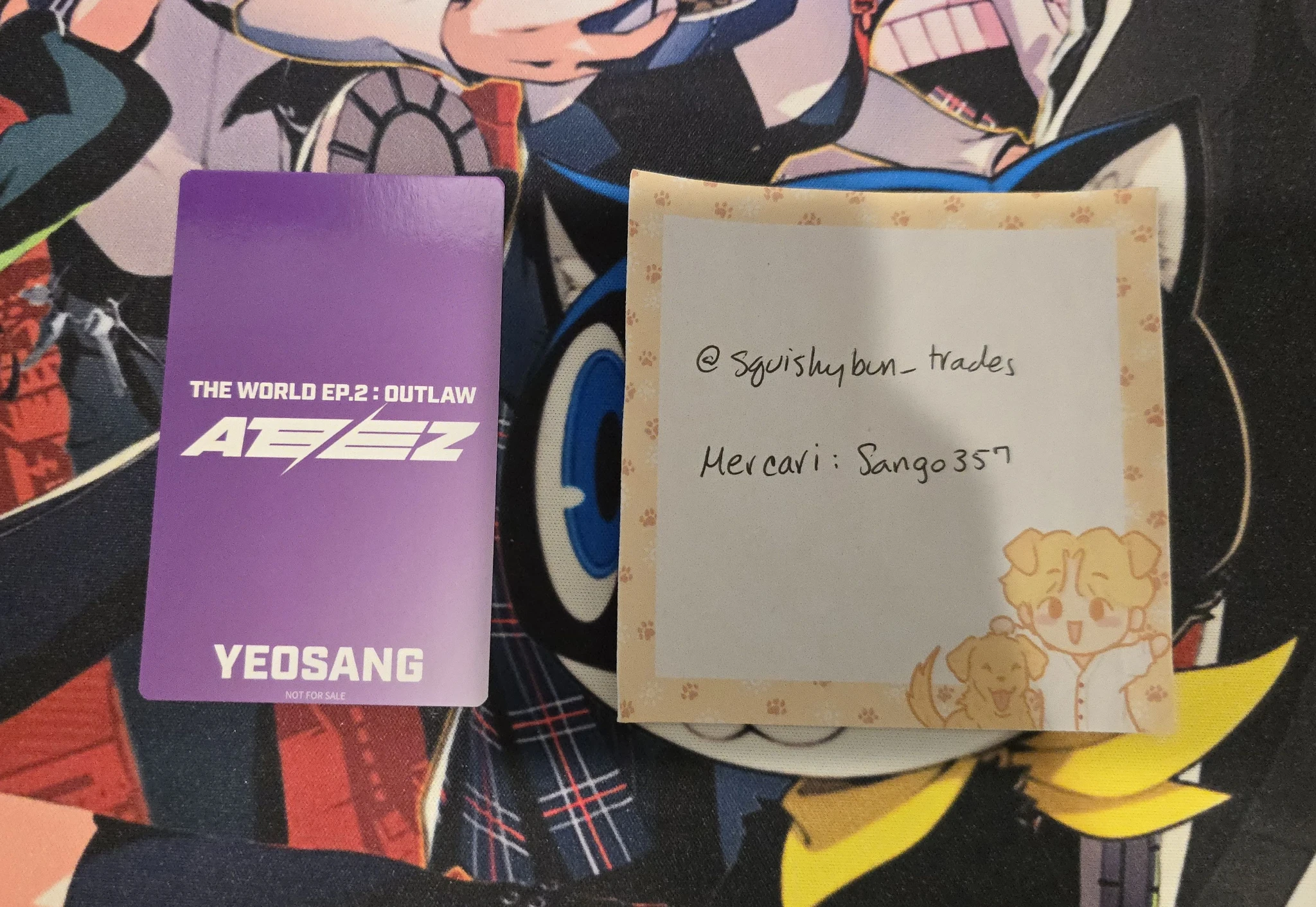 ATEEZ Yeosang ATEEZ - Yeosang - THE WORLD EP.2 : OUTLAW Album ums japan (universal music store) pob (pre-order benefit) listing photo 2