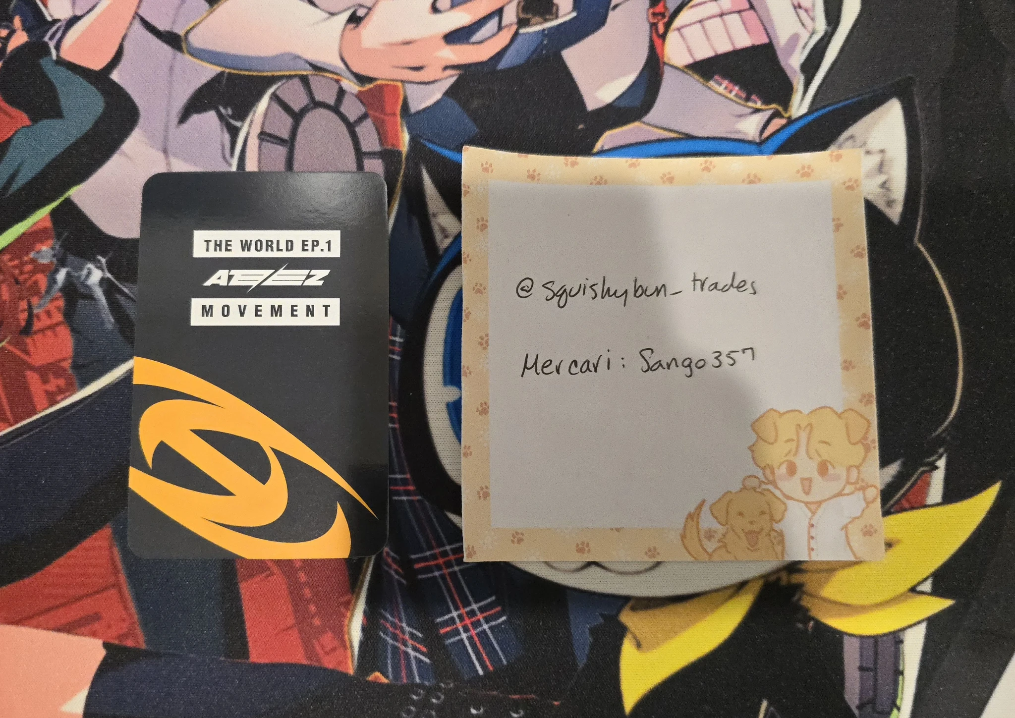 ATEEZ Yeosang ATEEZ - Yeosang - THE WORLD EP.1 : MOVEMENT Album soundwave round 2 fansign listing photo 2
