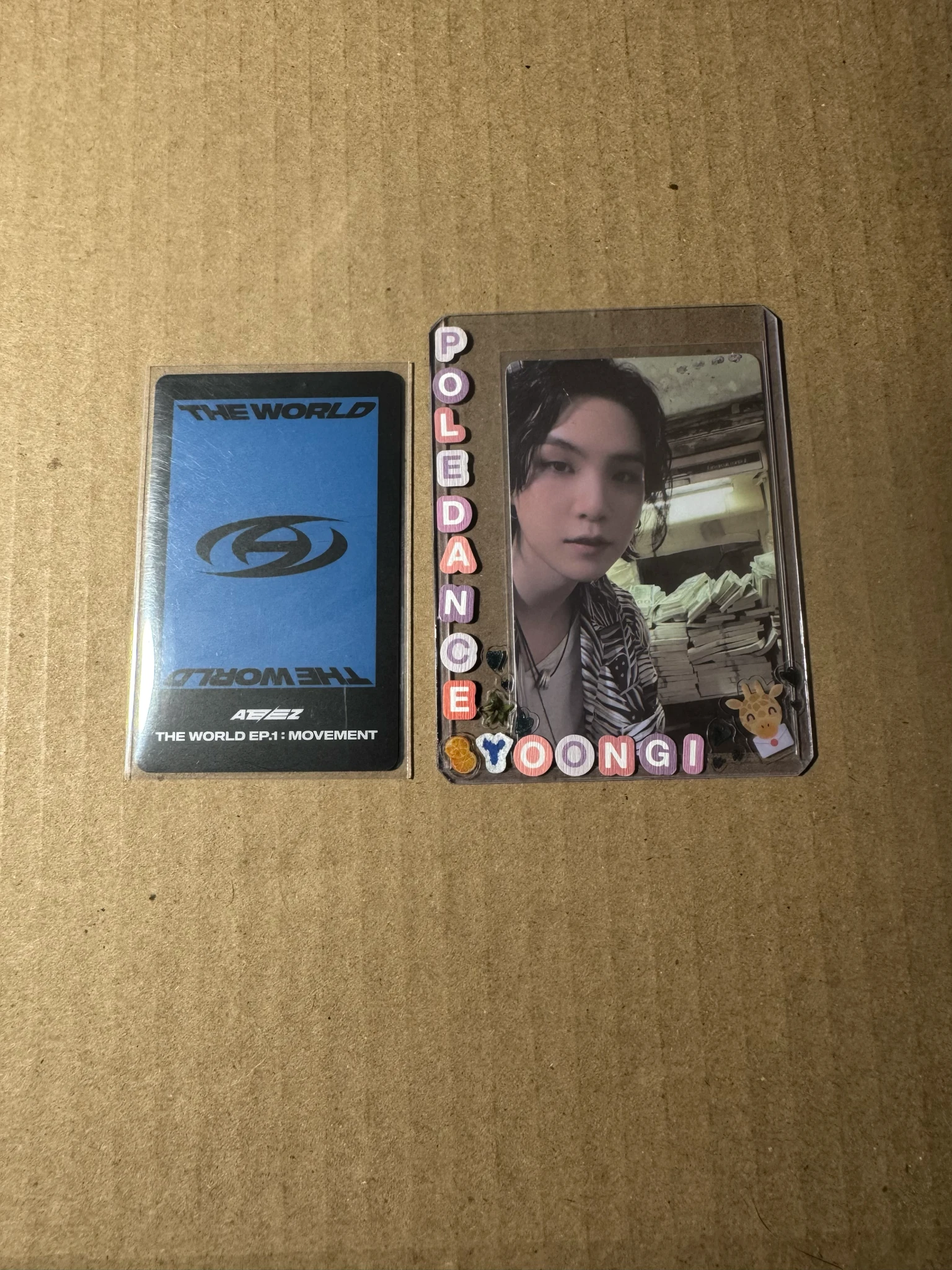 ATEEZ Jongho ATEEZ - Jongho - THE WORLD EP.1 : MOVEMENT Album soundwave lucky draw (LD) round 1 listing photo 2