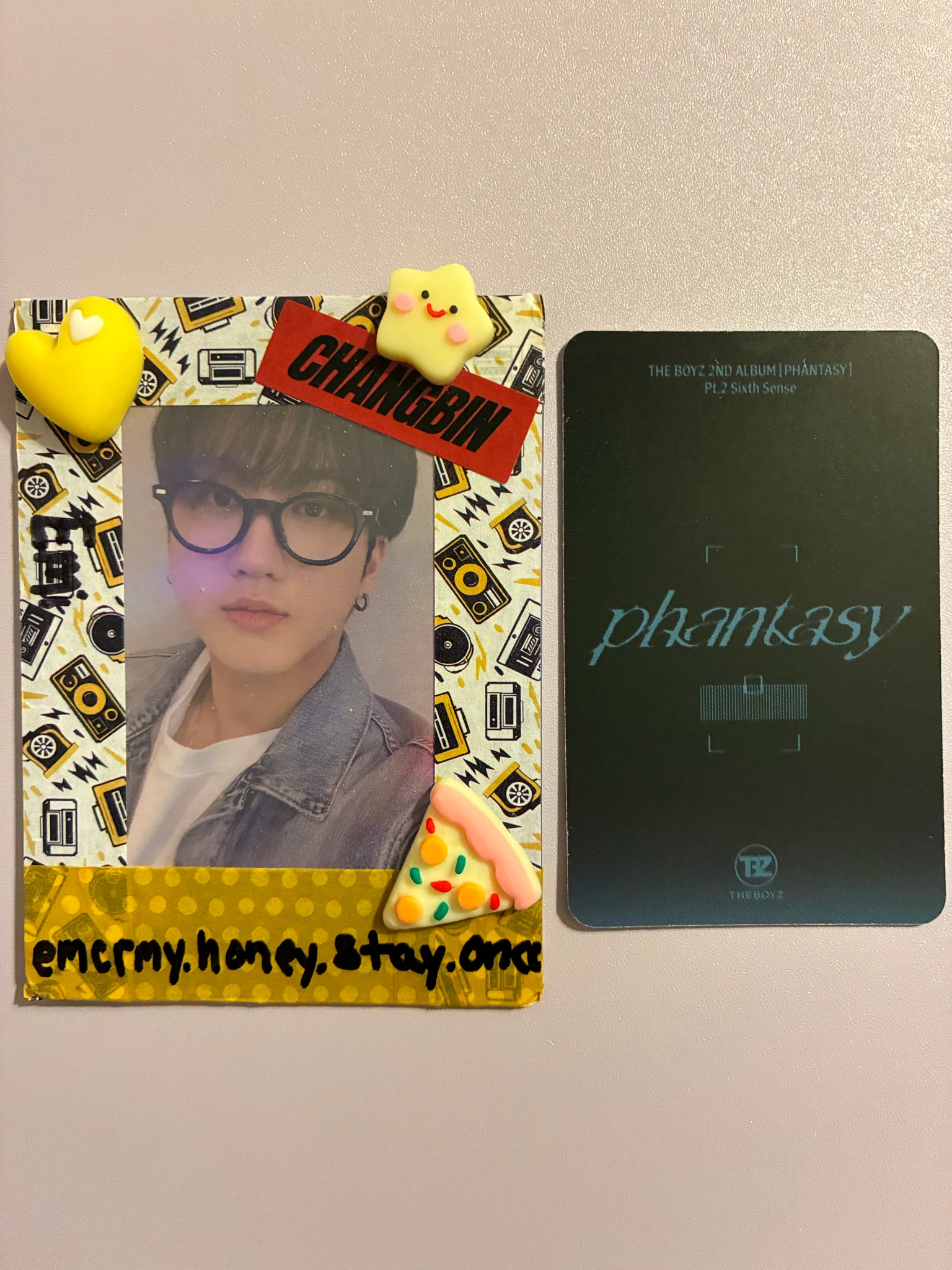 THE BOYZ Q THE BOYZ - Q - Phantasy Pt. 2: Sixth Sense Album album photocard fake version non-random platform version listing photo 2