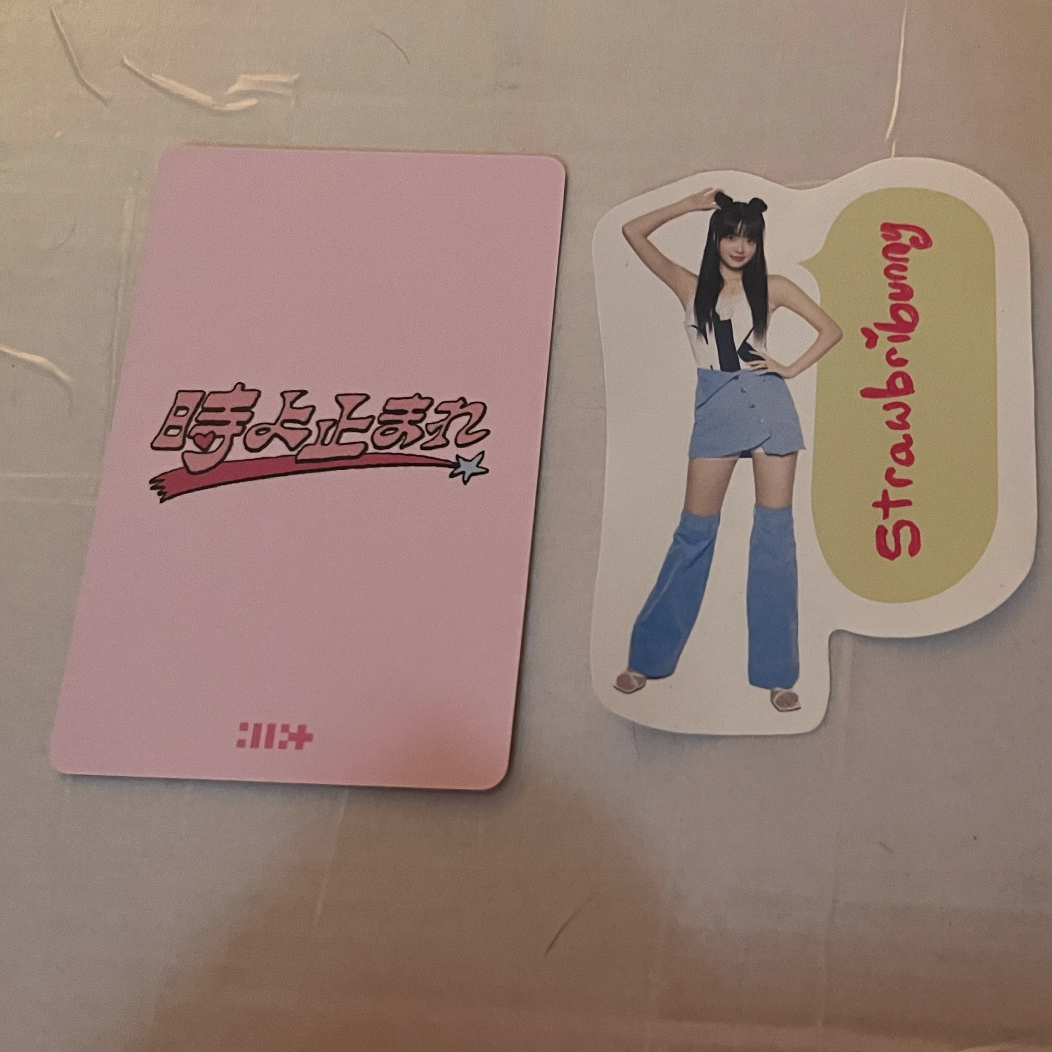 ILLIT Moka ILLIT - Toki Yo Tomare Album weverse shop japan (wvj) pre-order benefit (pob) listing photo 2