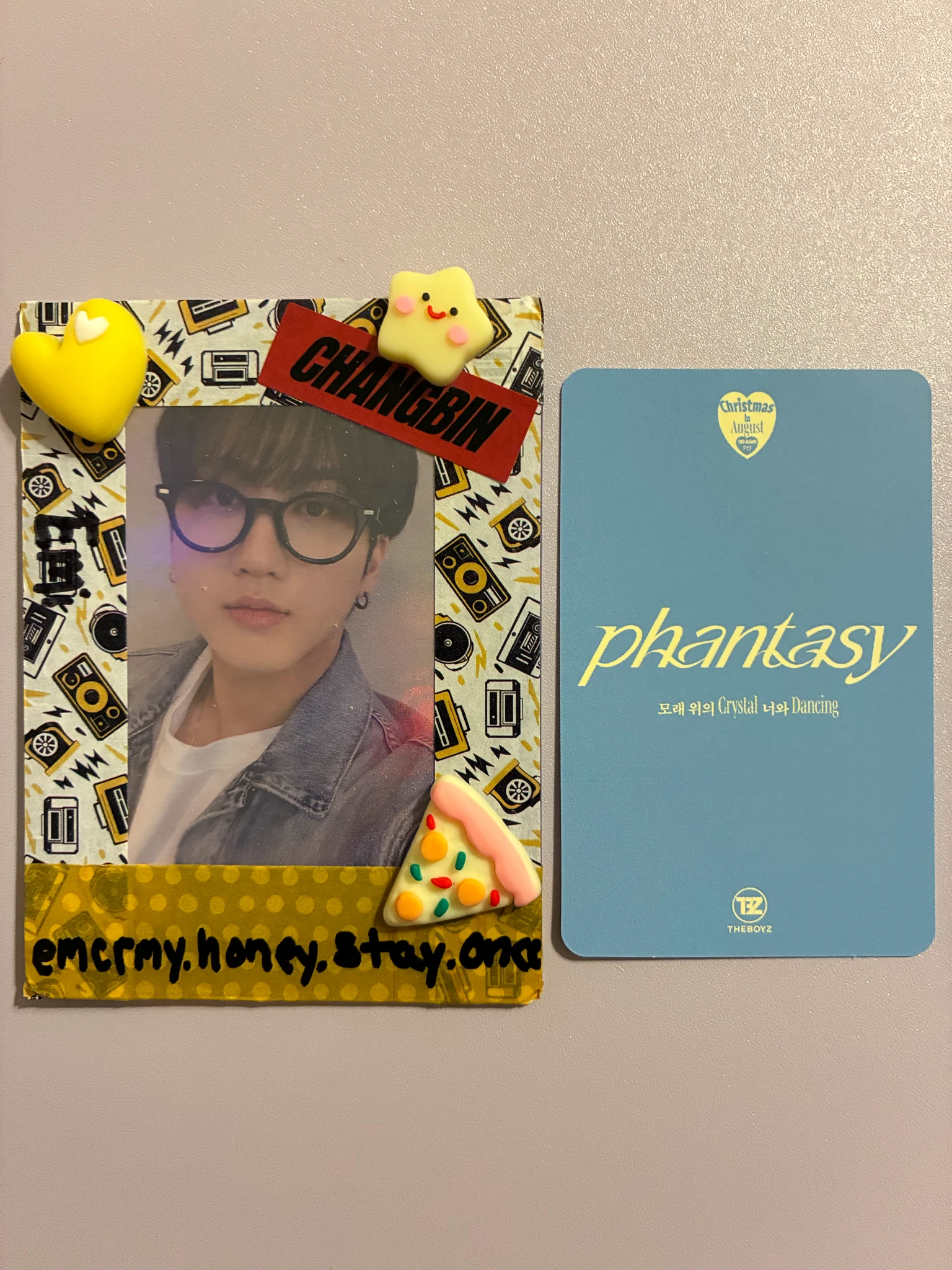 THE BOYZ Haknyeon THE BOYZ - Haknyeon - Phantasy Pt. 1: Christmas in August Album glitter version platform version album photocard listing photo 2