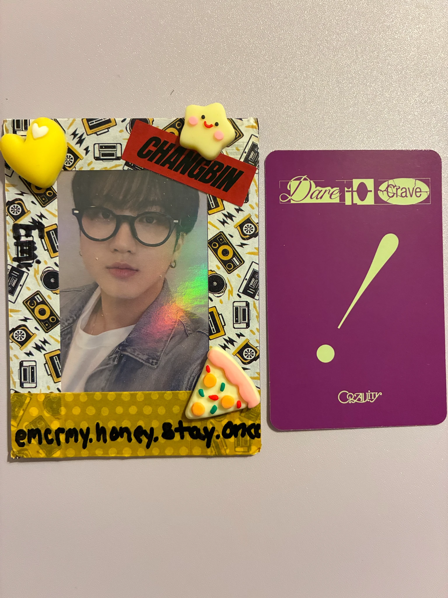 CRAVITY CRAVITY - Allen & Jungmo - Dare to Crave Album album photocard exclamation mark version listing photo 2