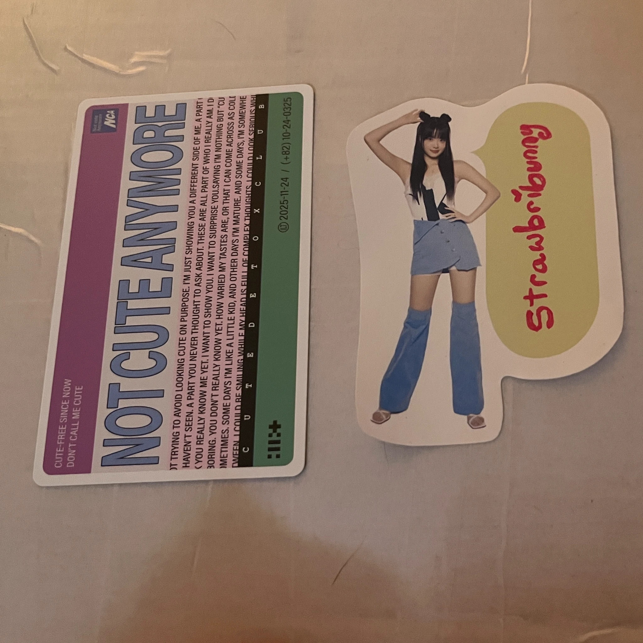 ILLIT Moka ILLIT - NOT CUTE ANYMORE Album not cute version album photocard listing photo 2