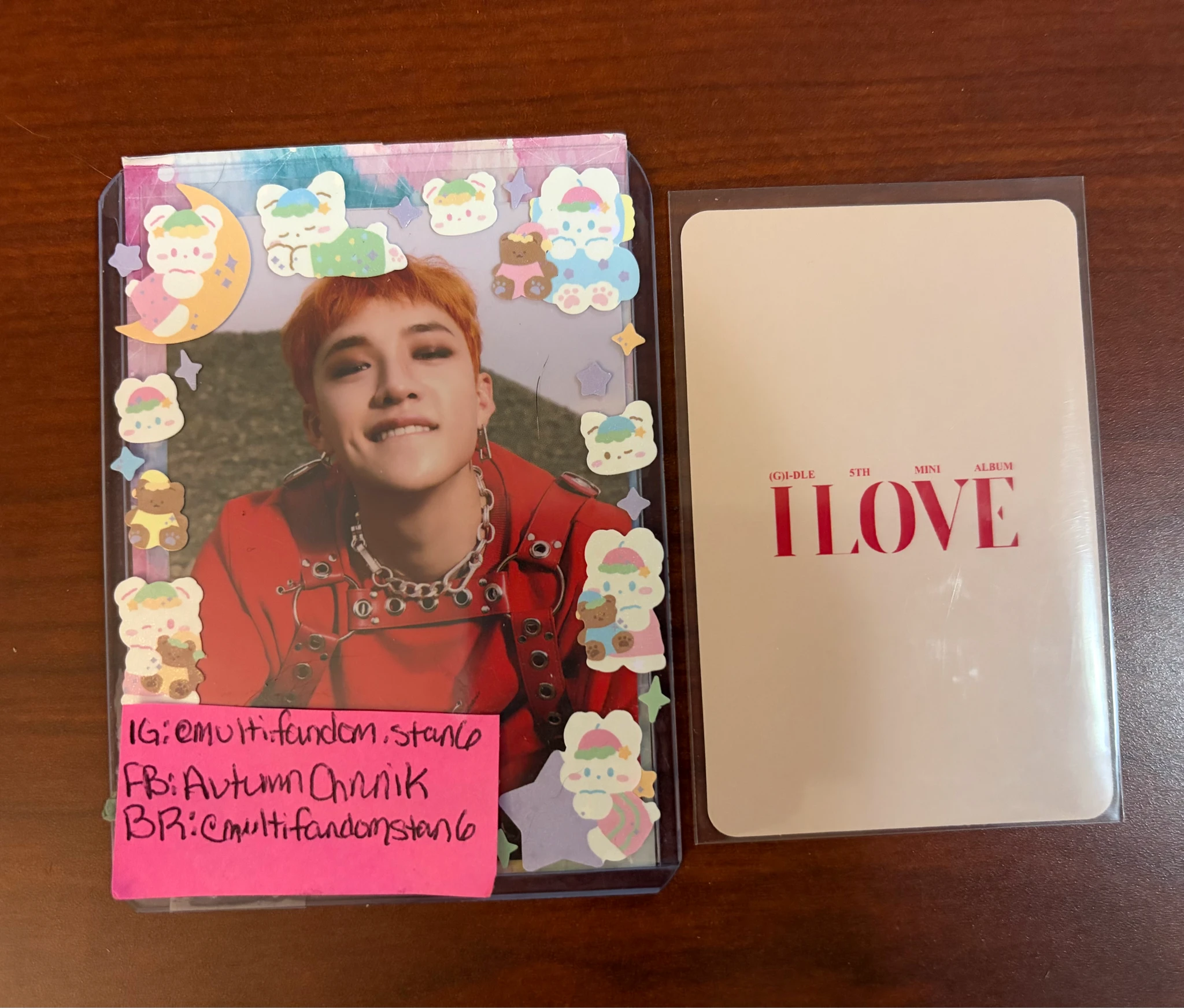 i-dle Soyeon (G)I-DLE - Miyeon - I Love Album synnara event round 2 listing photo 2