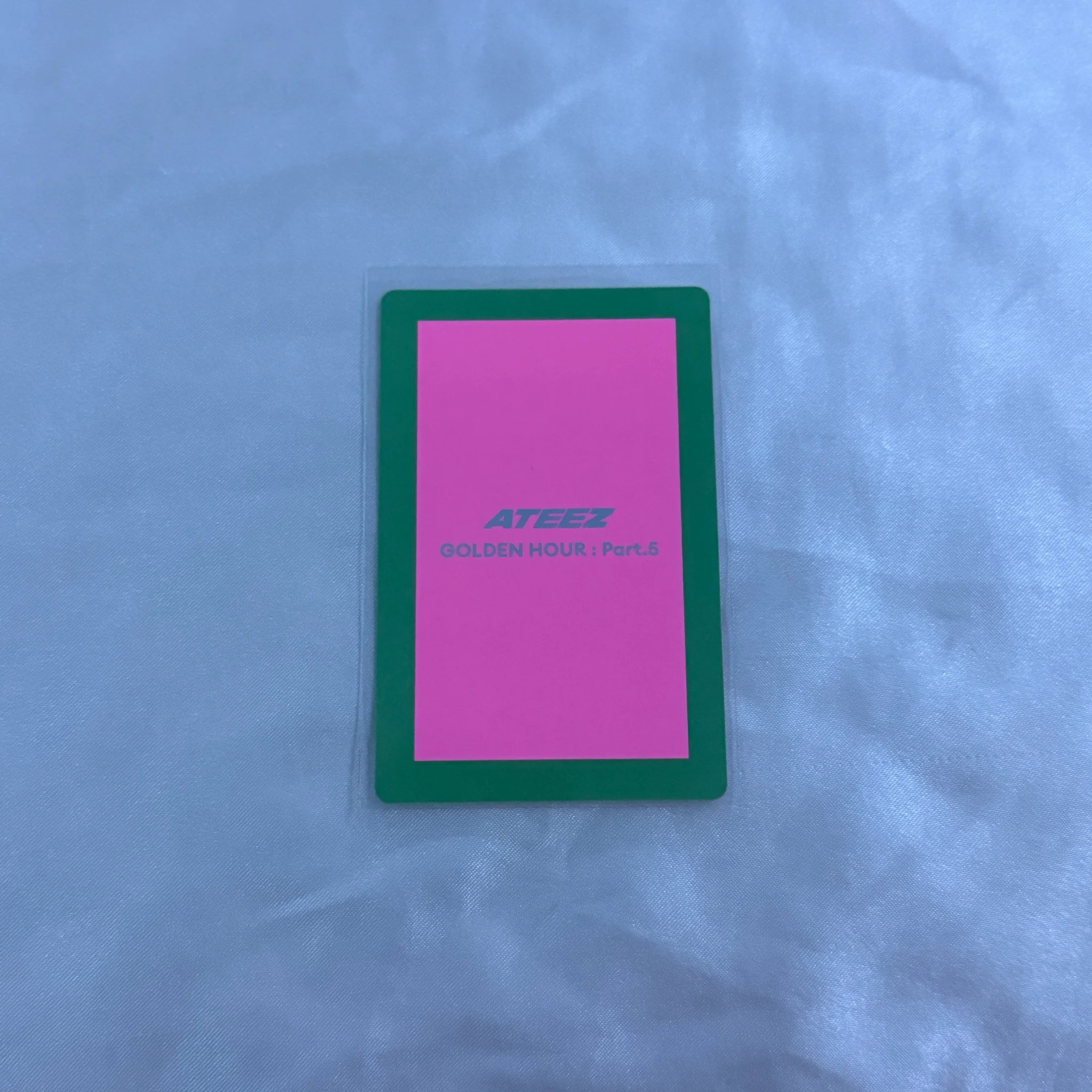 ATEEZ Hongjoong ATEEZ - Hongjoong - GOLDEN HOUR : Part.5 Album album photocard Z version listing photo 2