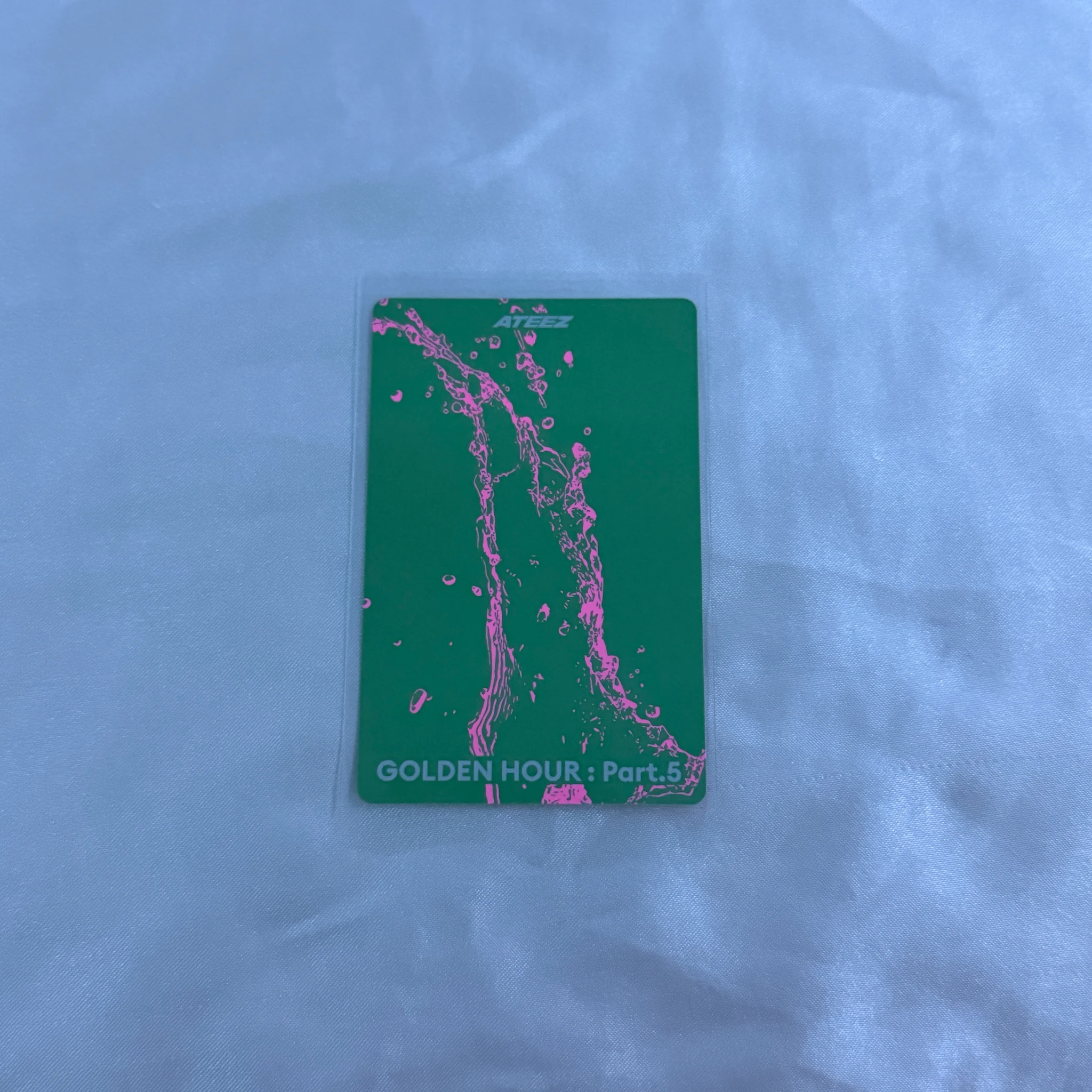 ATEEZ Hongjoong ATEEZ - Hongjoong - GOLDEN HOUR : Part.5 Album album photocard Z version listing photo 2