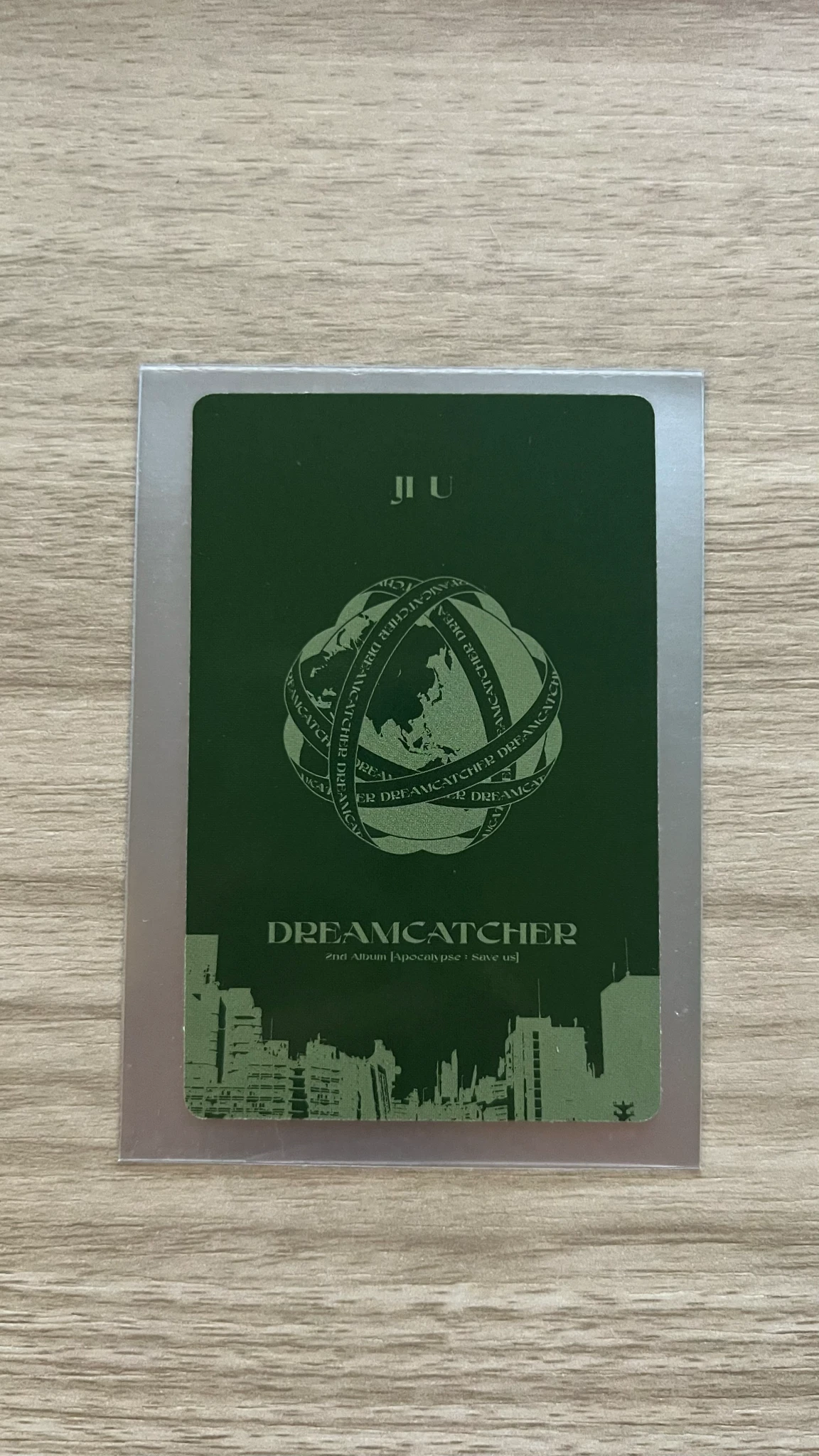 Dreamcatcher JiU Dreamcatcher - JiU - Apocalypse : Save Us Album A version V version E version album photocard korean album listing photo 2