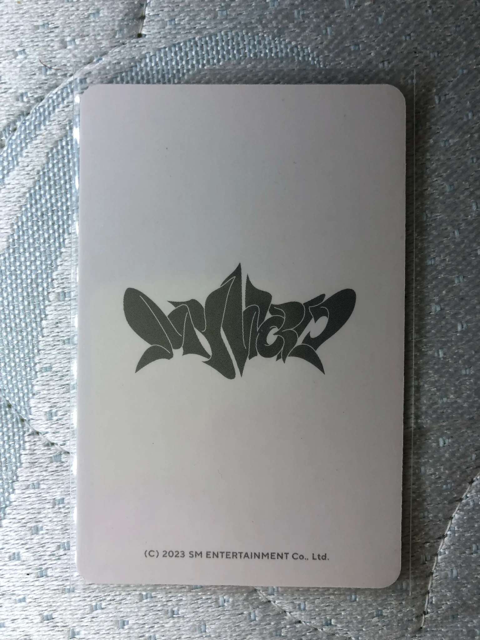 aespa Karina aespa - Karina - My World Album trading card C version listing photo 2