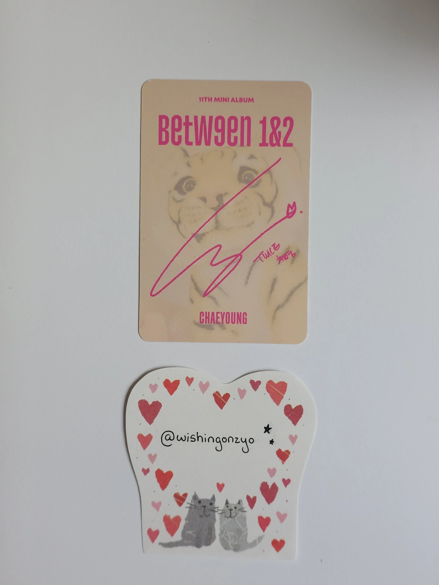 TWICE Chaeyoung TWICE-Chaeyoung-Album-BETWEEN 1&2 listing photo 2