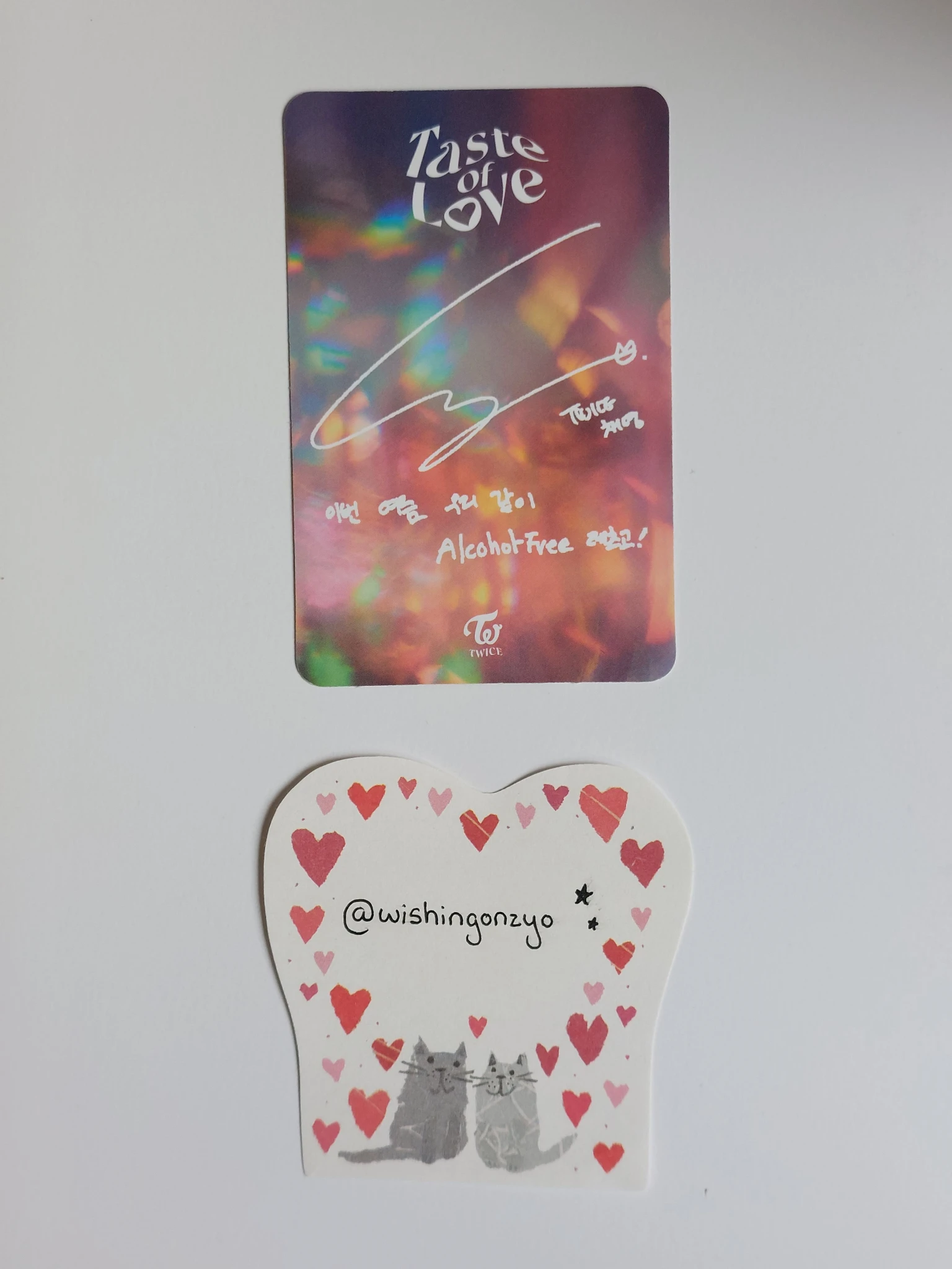 TWICE Chaeyoung TWICE - Chaeyoung - Taste of Love Album album photocard listing photo 2