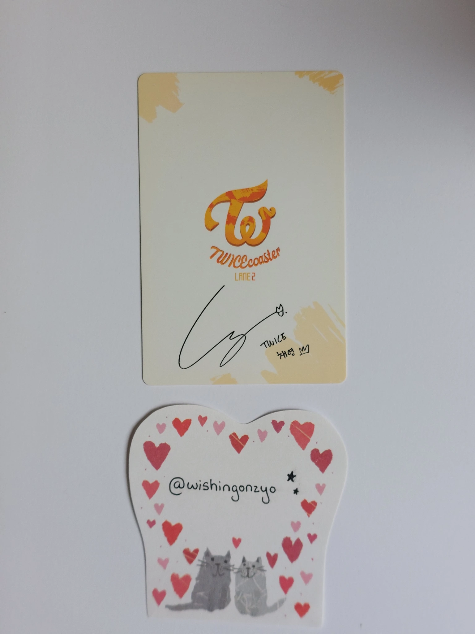 TWICE Chaeyoung TWICE - Chaeyoung - Twicecoaster: Lane 2 Album pob (pre-order benefit) listing photo 2