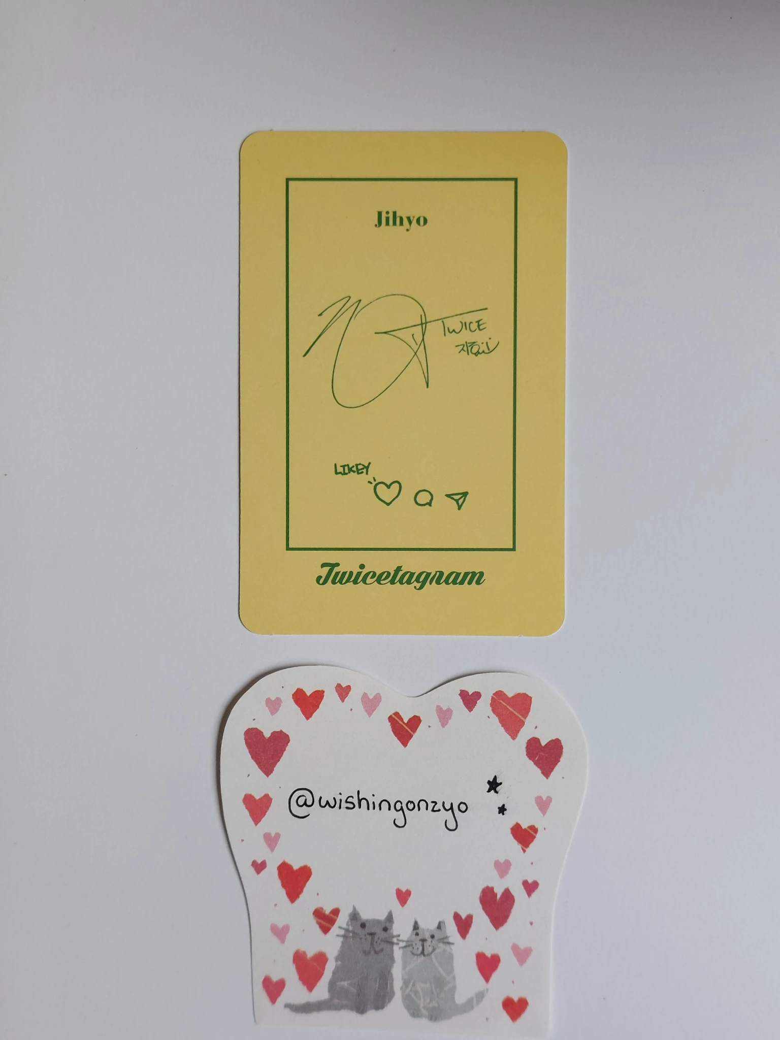 TWICE Jihyo TWICE - Jihyo - Twicetagram Album album photocard listing photo 2