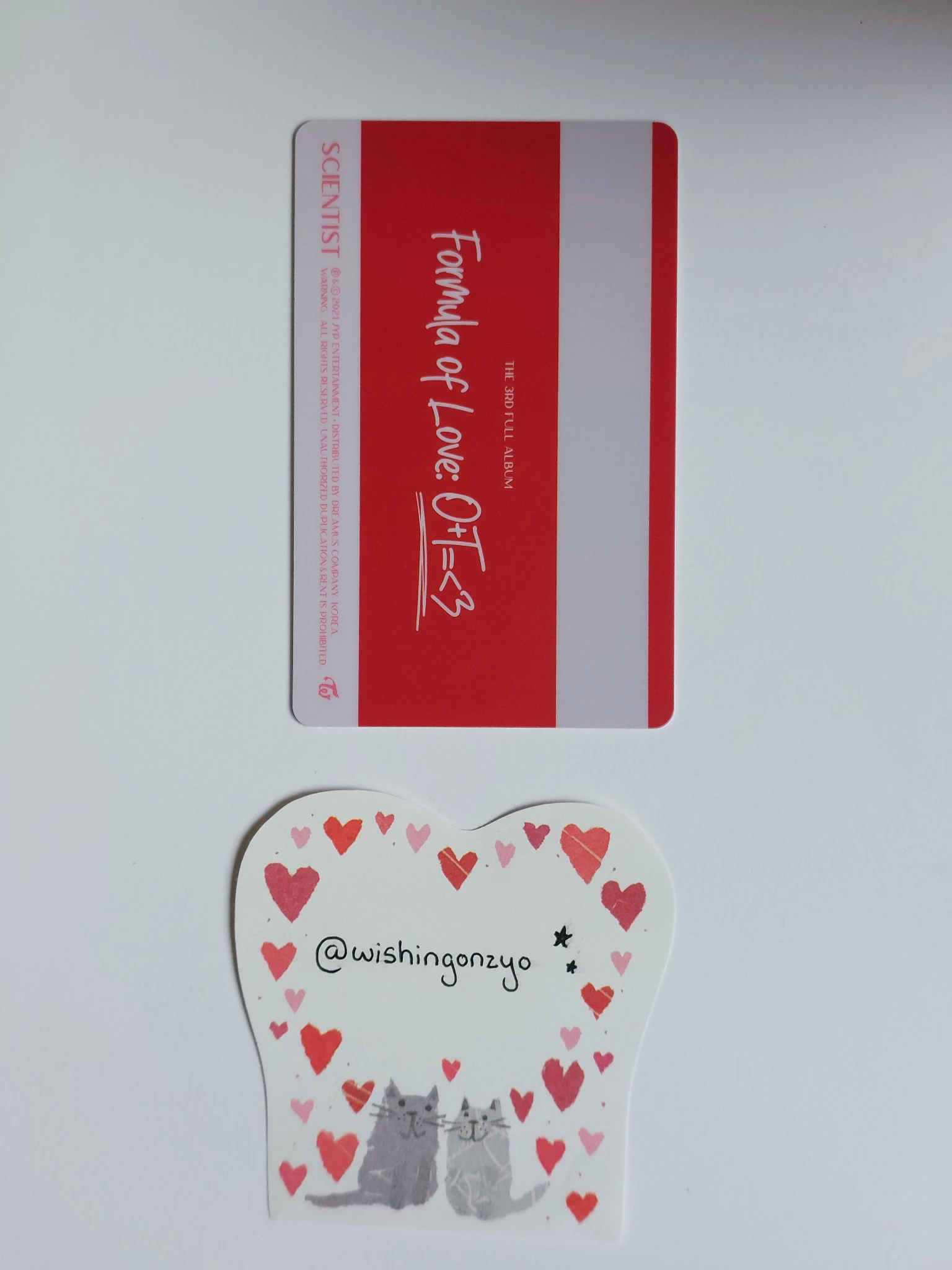 TWICE Jeongyeon TWICE-Jeongyeon-Album-Formula of Love: O+T=<3 listing photo 2