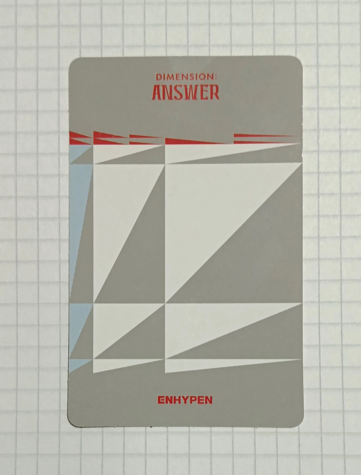 ENHYPEN Sunghoon ENHYPEN - Sunghoon - DIMENSION : ANSWER Album korean album album photocard no version listing photo 2