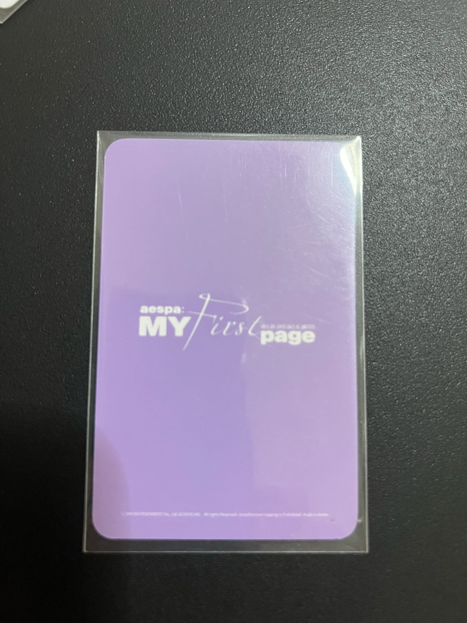 aespa Winter aespa - Winter - aespa: MY First Page Other merch photocard acrylic stand listing photo 2