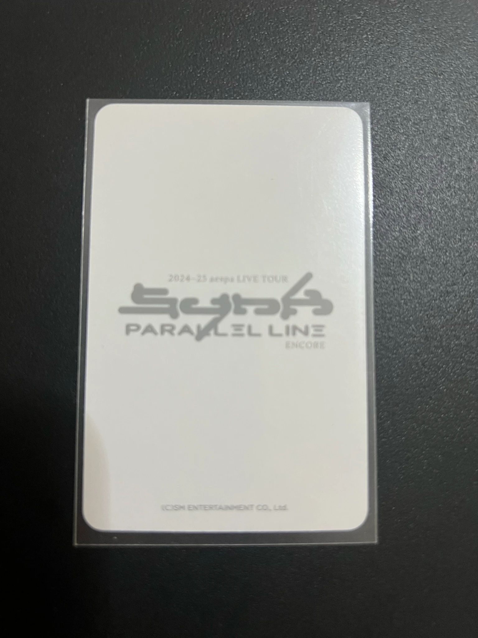 aespa Ningning aespa - Ningning - SYNK : PARALLEL LINE Event encore fortune scratch card merch photocard listing photo 2