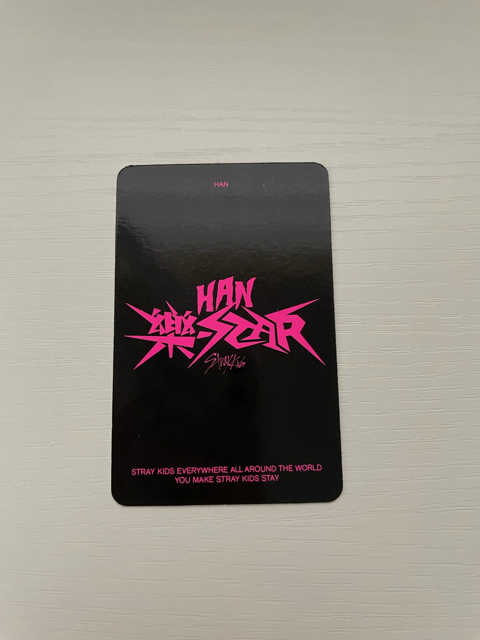 Stray Kids HAN Stray Kids - HAN - Rock Star Album postcard edition listing photo 2
