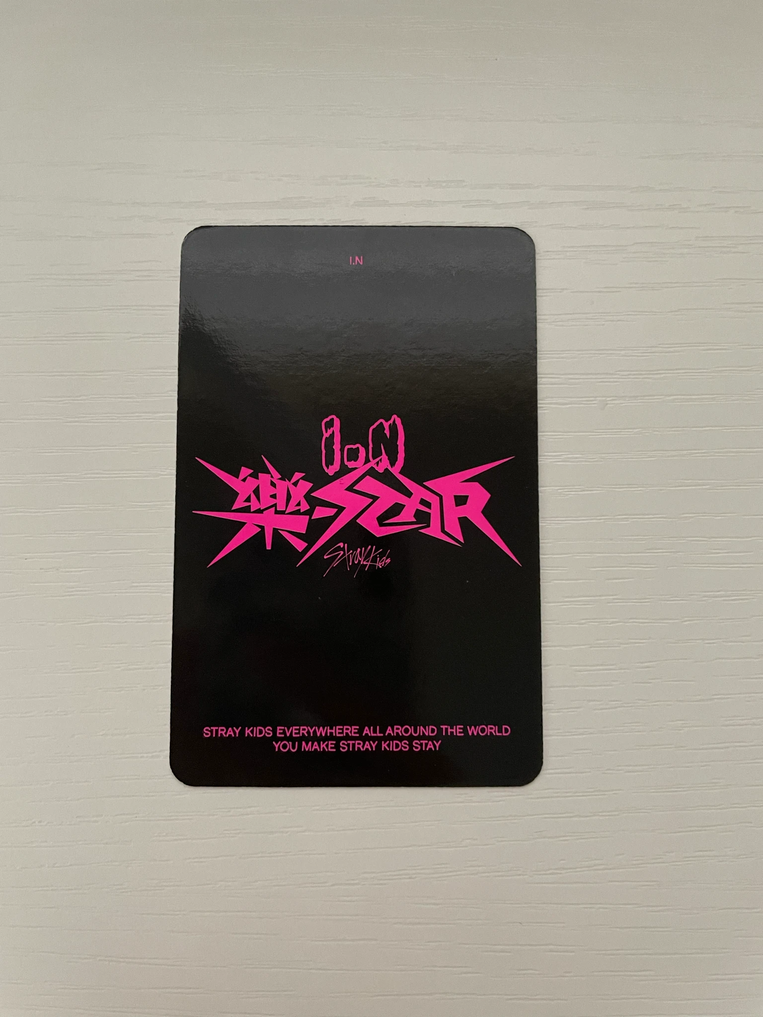 Stray Kids I.N Stray Kids - I.N - Rock-Star Album album photocard postcard version listing photo 2