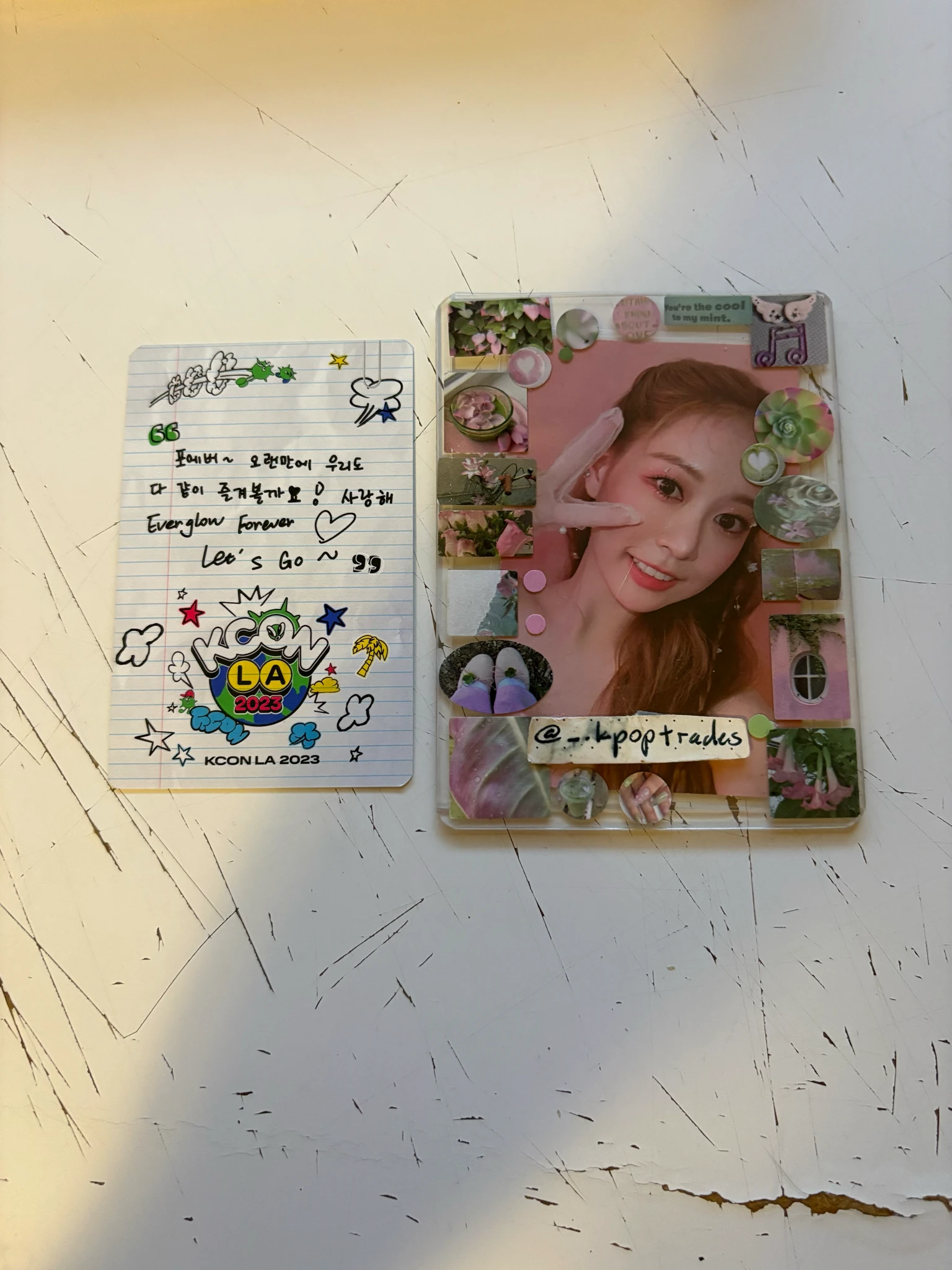 EVERGLOW Yiren EVERGLOW - Yiren - KCON LA 2023 Event kcon los angeles merch photocard listing photo 2